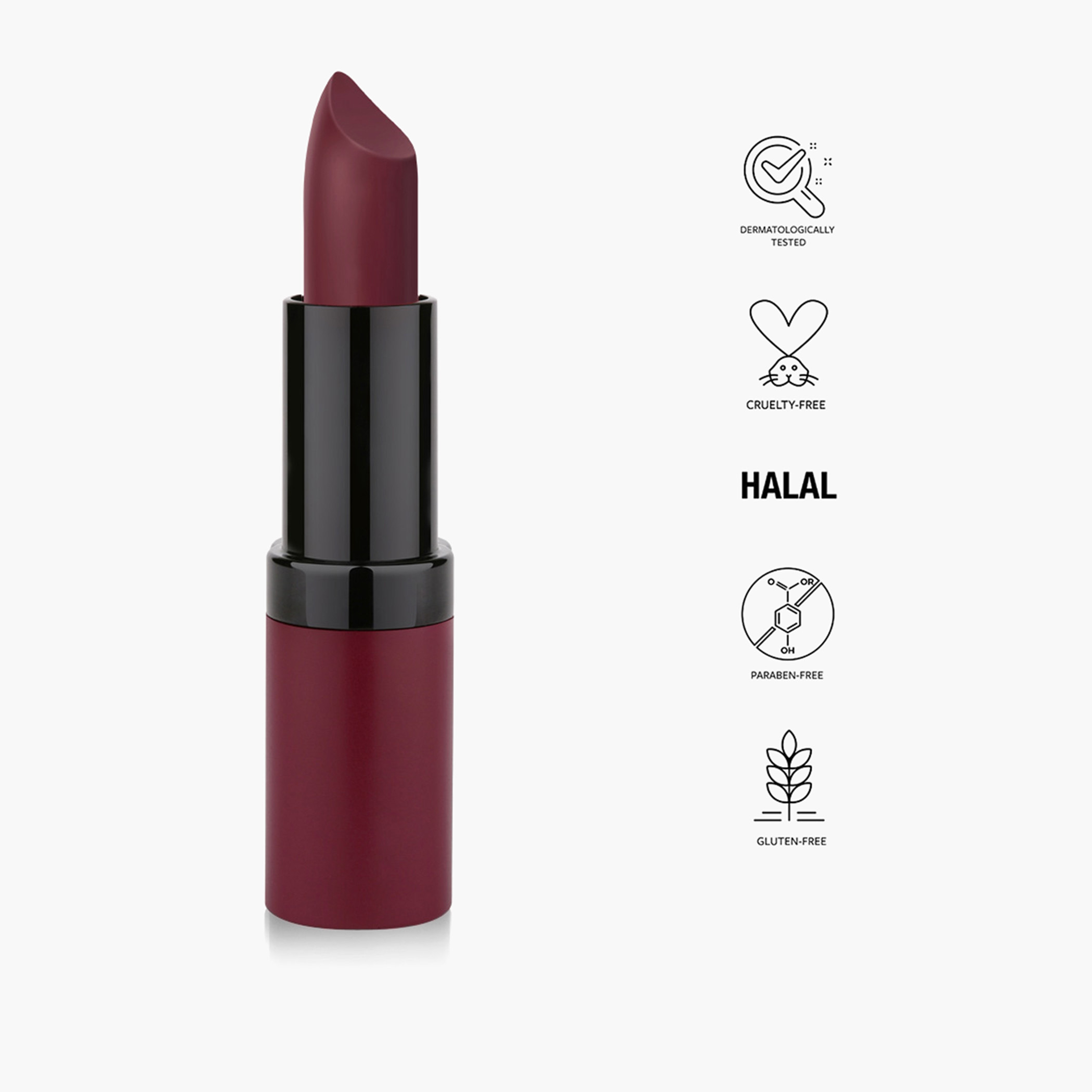 أحمر شفاه مخملي مطفي من جولدن روز - 4.2 جم-beautyandpersonalcare-makeup-lips-lipsticks-image-30