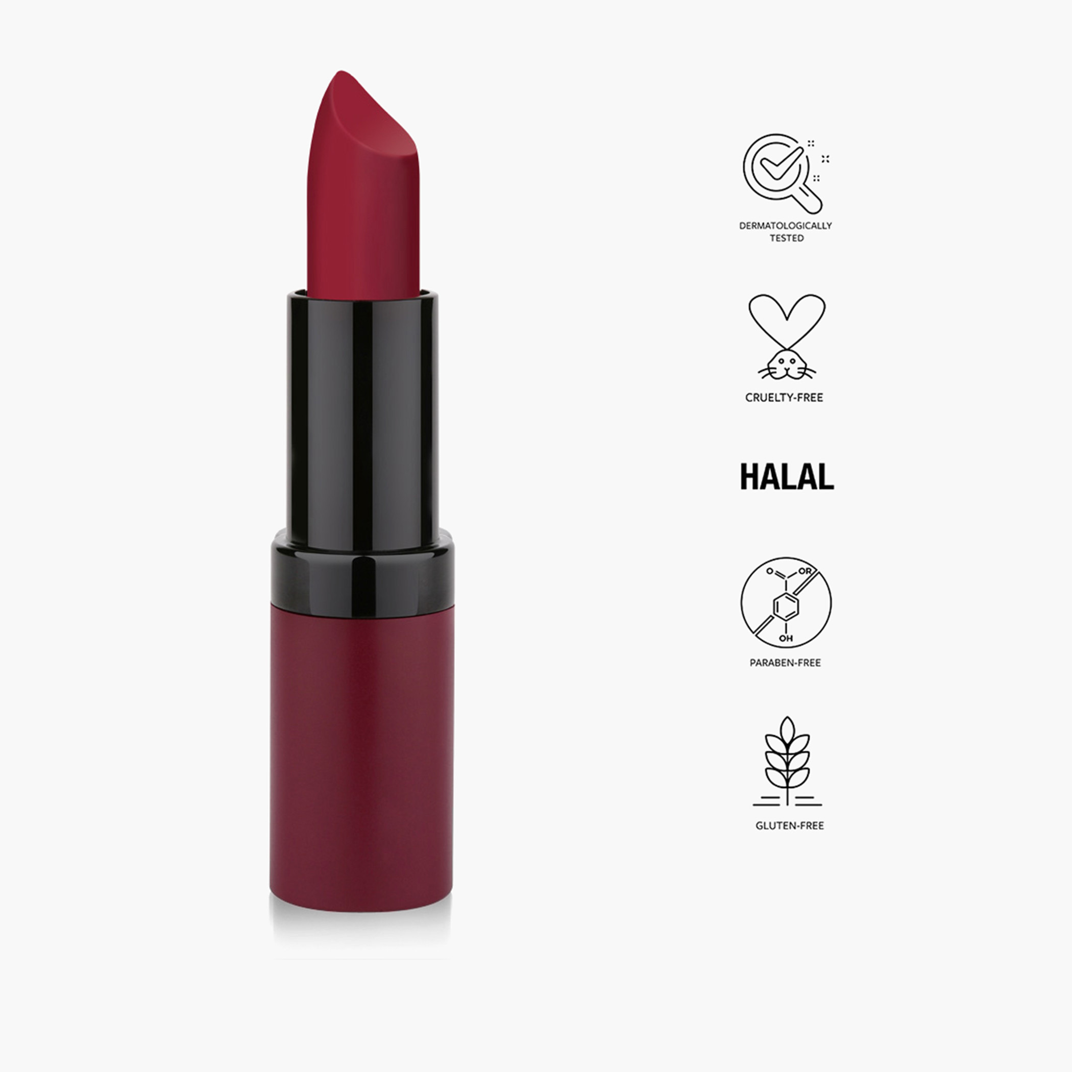 أحمر شفاه مخملي مطفي من جولدن روز - 4.2 جم-beautyandpersonalcare-makeup-lips-lipsticks-image-33