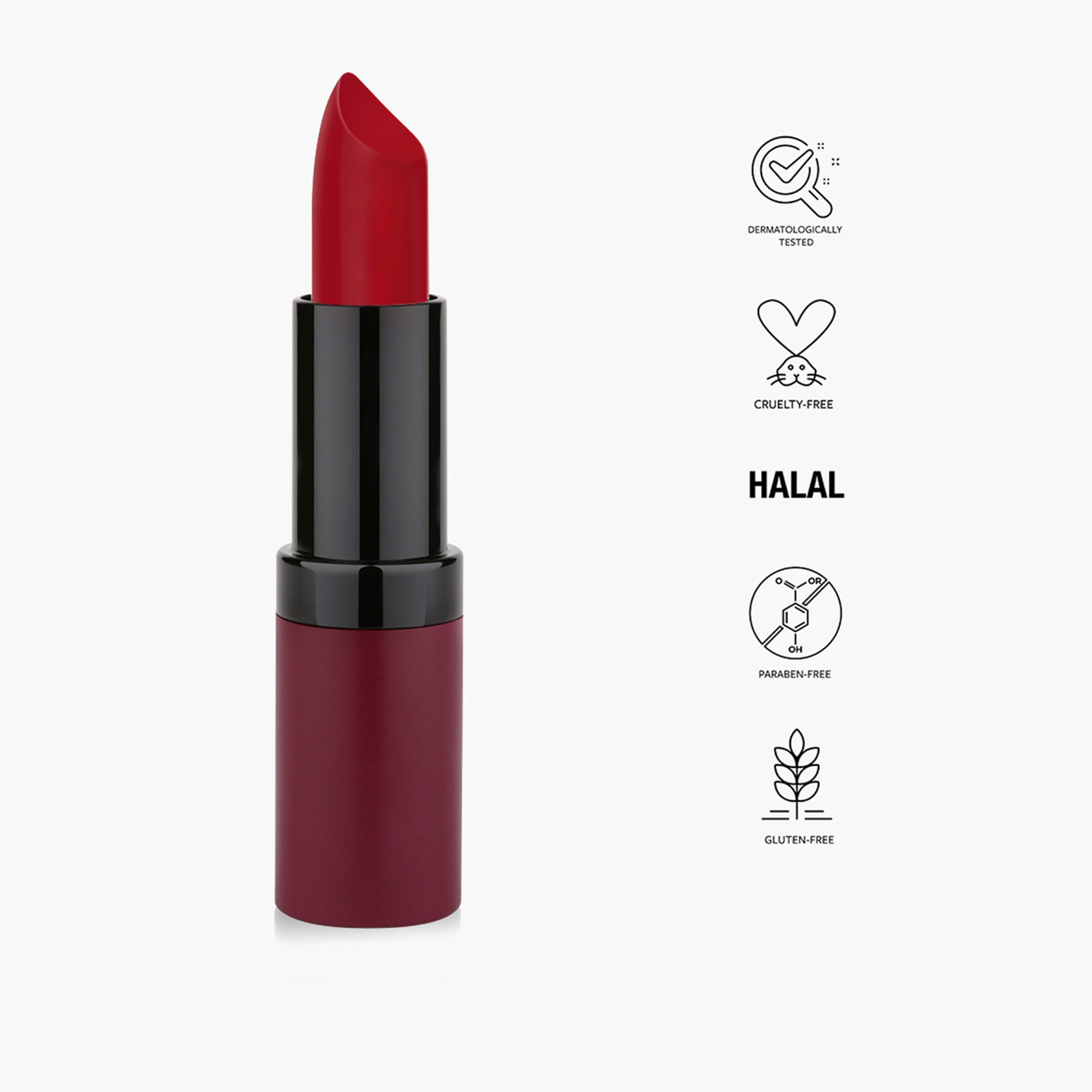 أحمر شفاه مخملي مطفي من جولدن روز - 4.2 جم-beautyandpersonalcare-makeup-lips-lipsticks-image-36