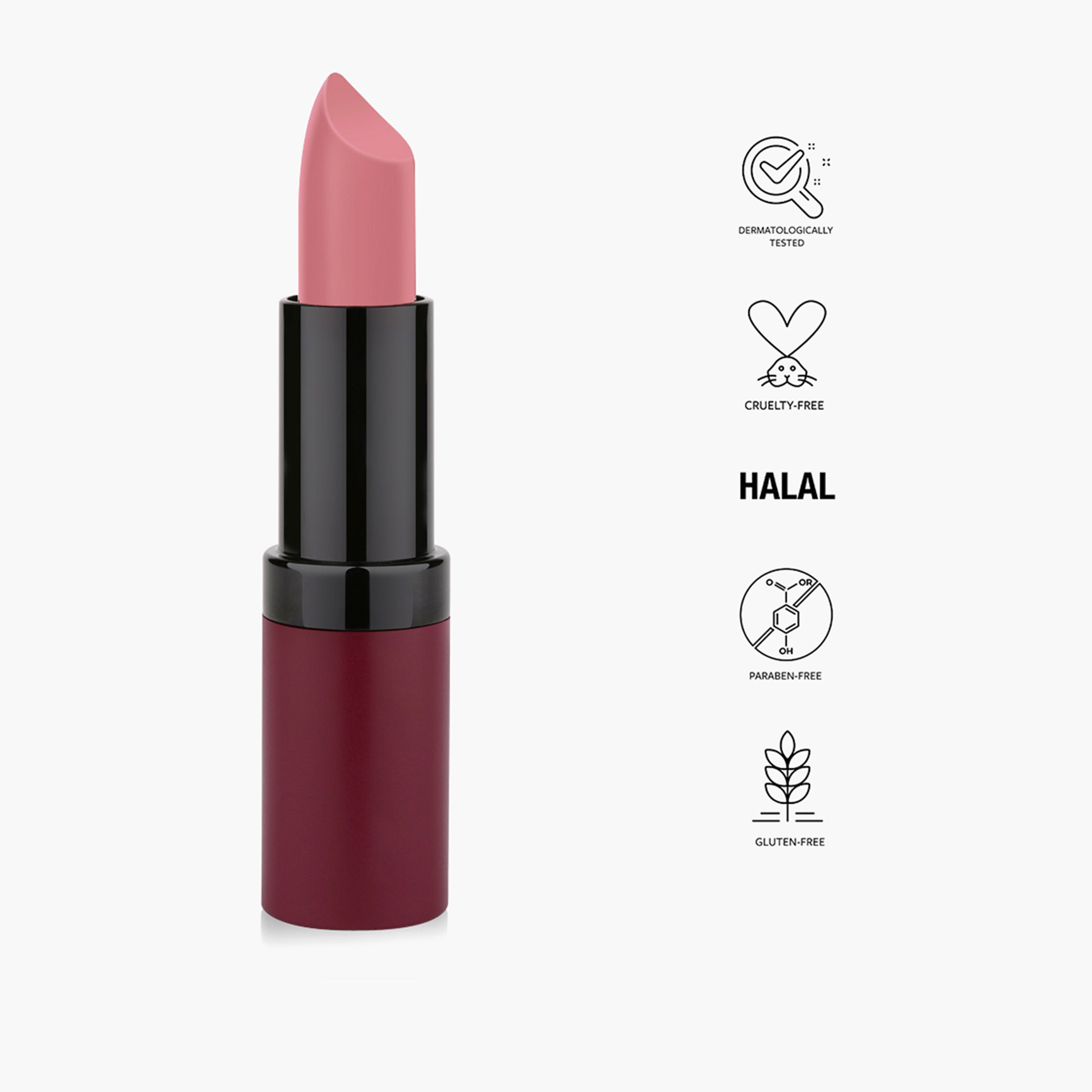 أحمر شفاه مخملي مطفي من جولدن روز - 4.2 جم-beautyandpersonalcare-makeup-lips-lipsticks-image-45