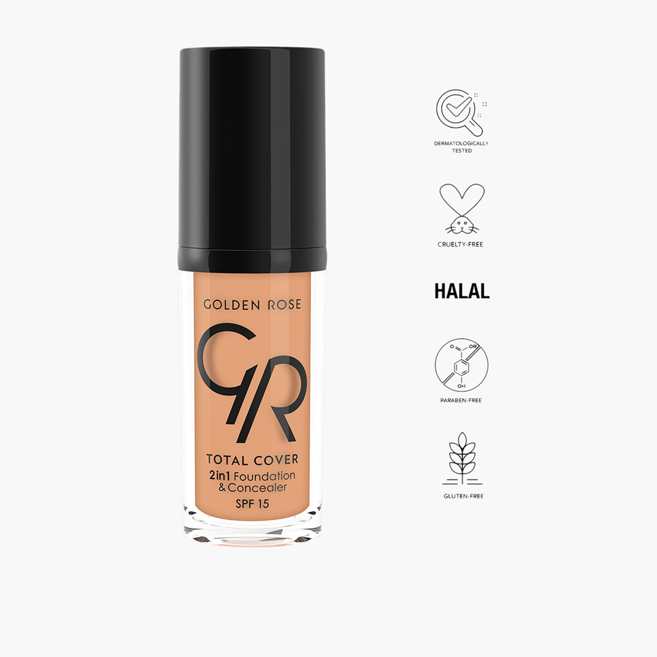 كونسيلر وكريم أساس 2 في 1 توتال كوفر من جولدن روز-beautyandpersonalcare-makeup-face-foundations-image-30