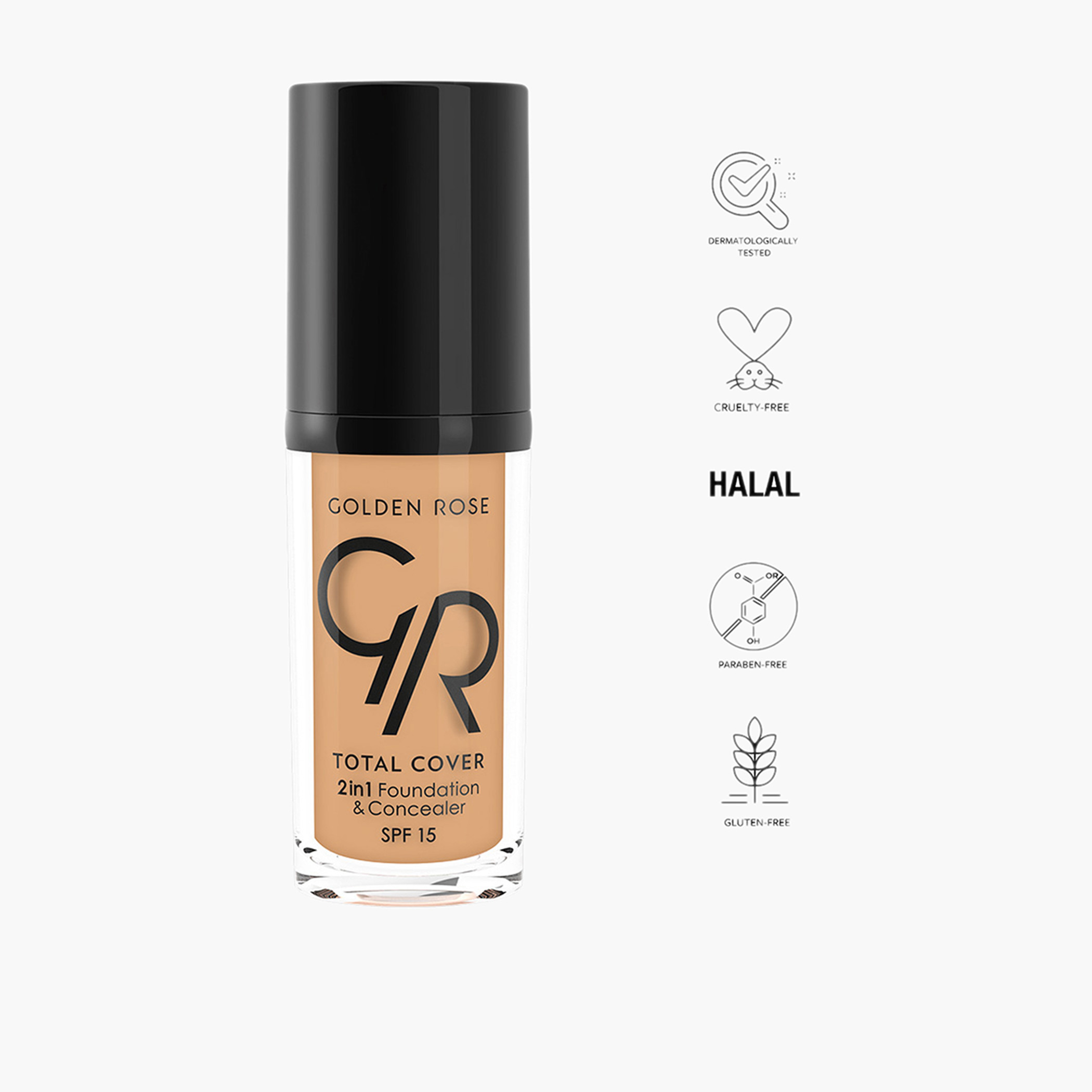 كونسيلر وكريم أساس 2 في 1 توتال كوفر من جولدن روز-beautyandpersonalcare-makeup-face-foundations-image-36