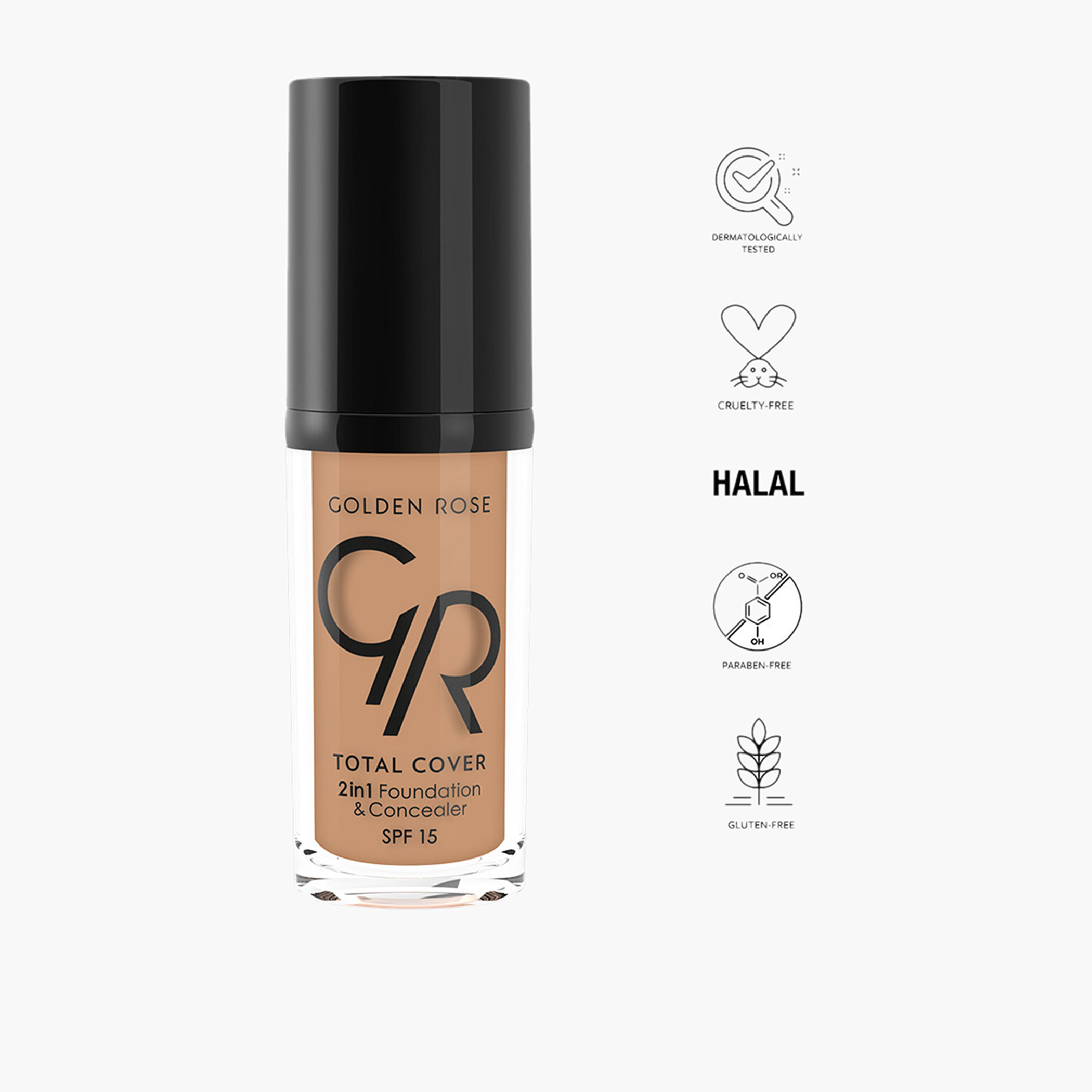 كونسيلر وكريم أساس 2 في 1 توتال كوفر من جولدن روز-beautyandpersonalcare-makeup-face-foundations-image-15