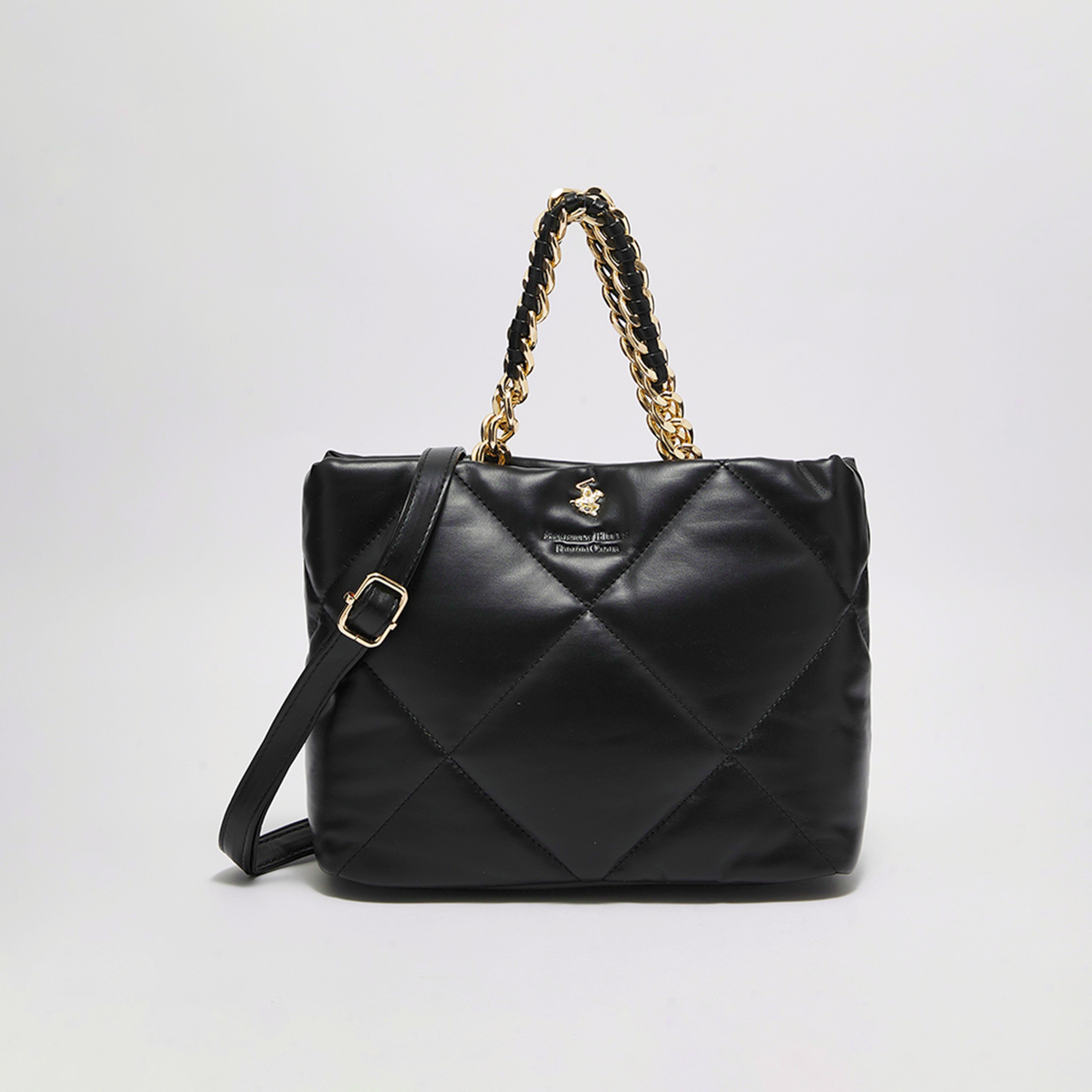 Black discount polo handbags