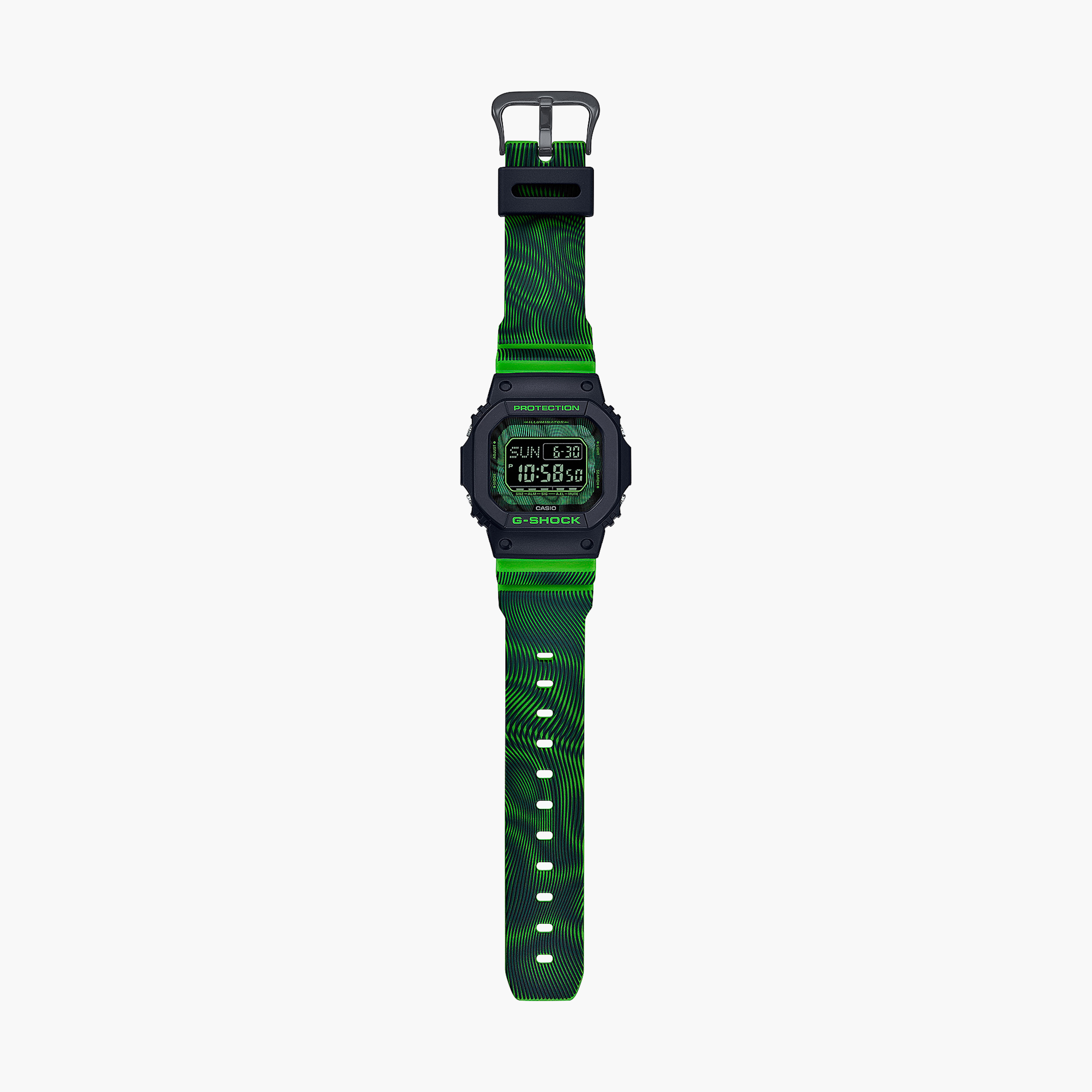 G-SHOCK Unisex Purple Digital Silicone Strap Watch | DW-B5600AH-6DR | 43 MM-men-watchesandjewellery-watches-image-4