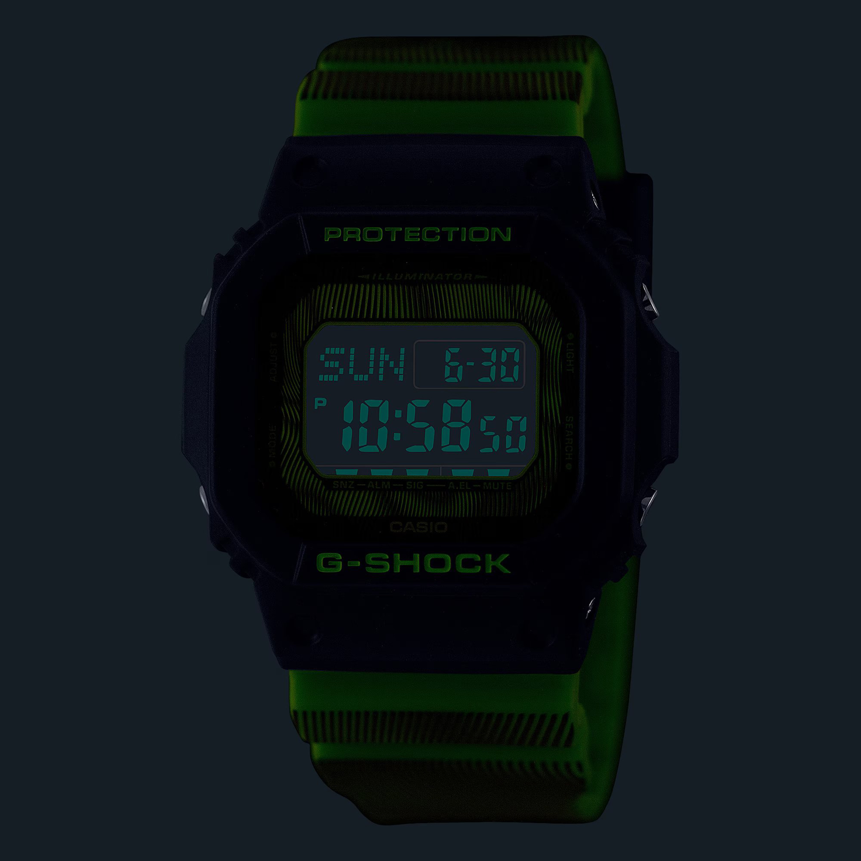 G-SHOCK Unisex Purple Digital Silicone Strap Watch | DW-B5600AH-6DR | 43 MM-men-watchesandjewellery-watches-image-6