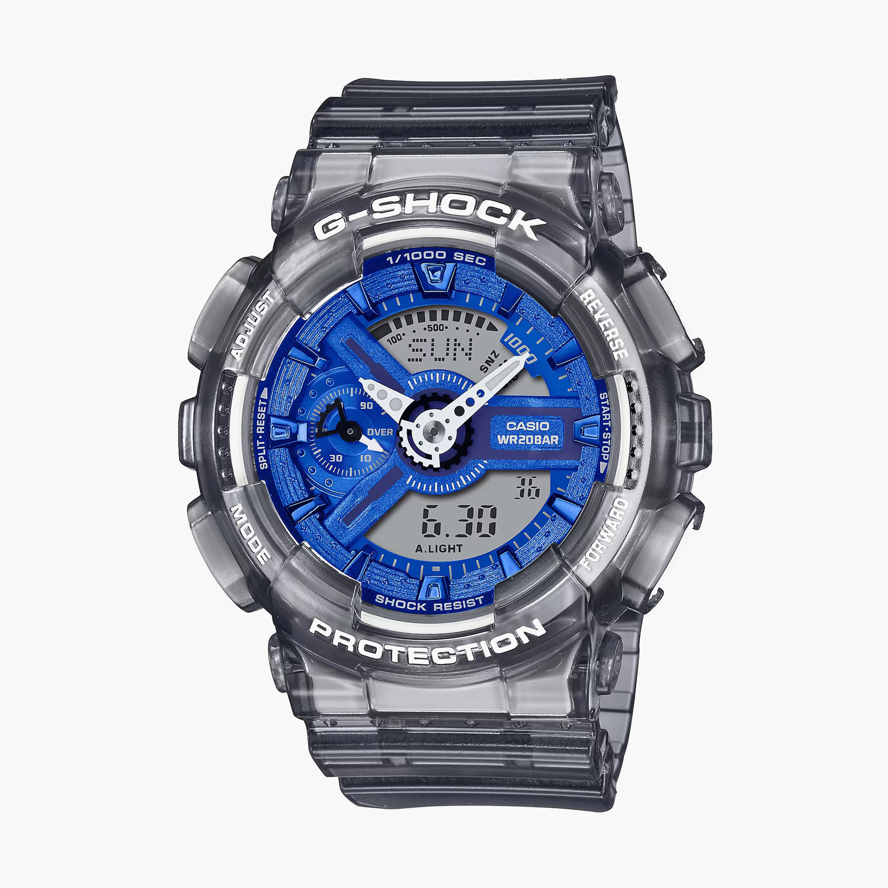 G-Shock Unisex Green Resin Strap Analog-Digital Watch - GMA-S110GS-3ADR-men-watchesandjewellery-watches-image-1