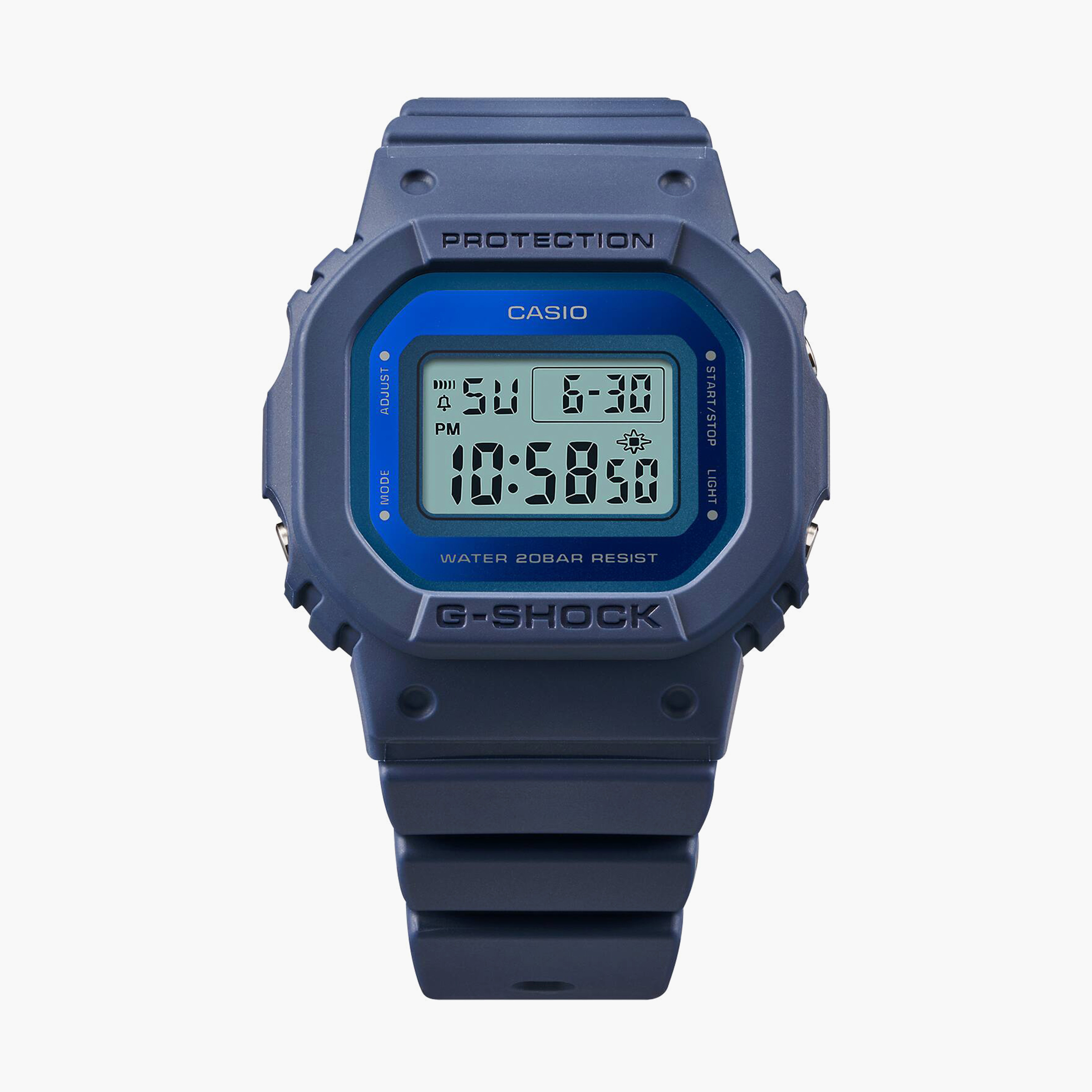 G-Shock Unisex Blue Digital Resin Strap Watch | GMD-S5600-2DR-men-watchesandjewellery-watches-image-2