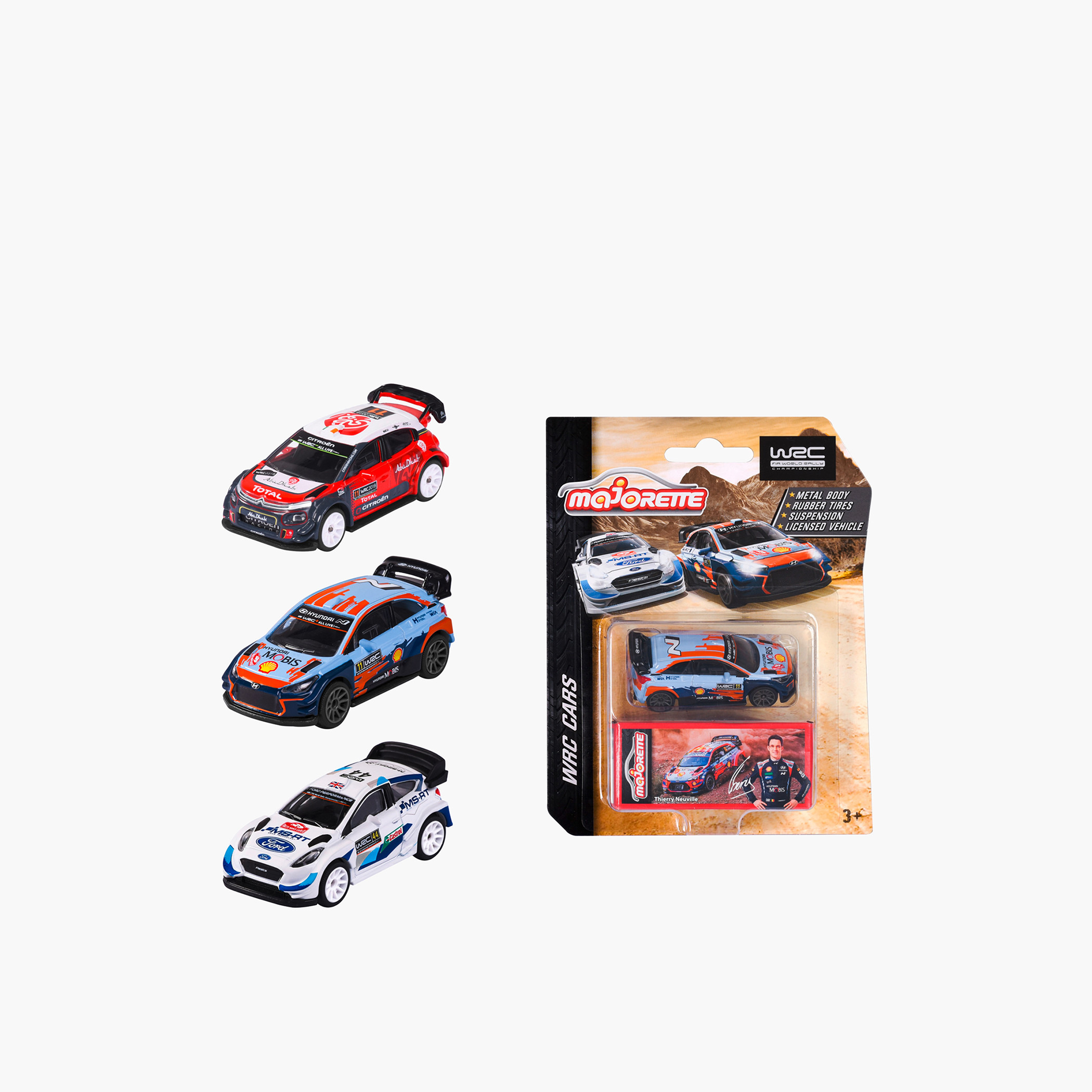 Majorette Assorted World Rally Championship Toy Car-toys-playvehicles-cars-image-1