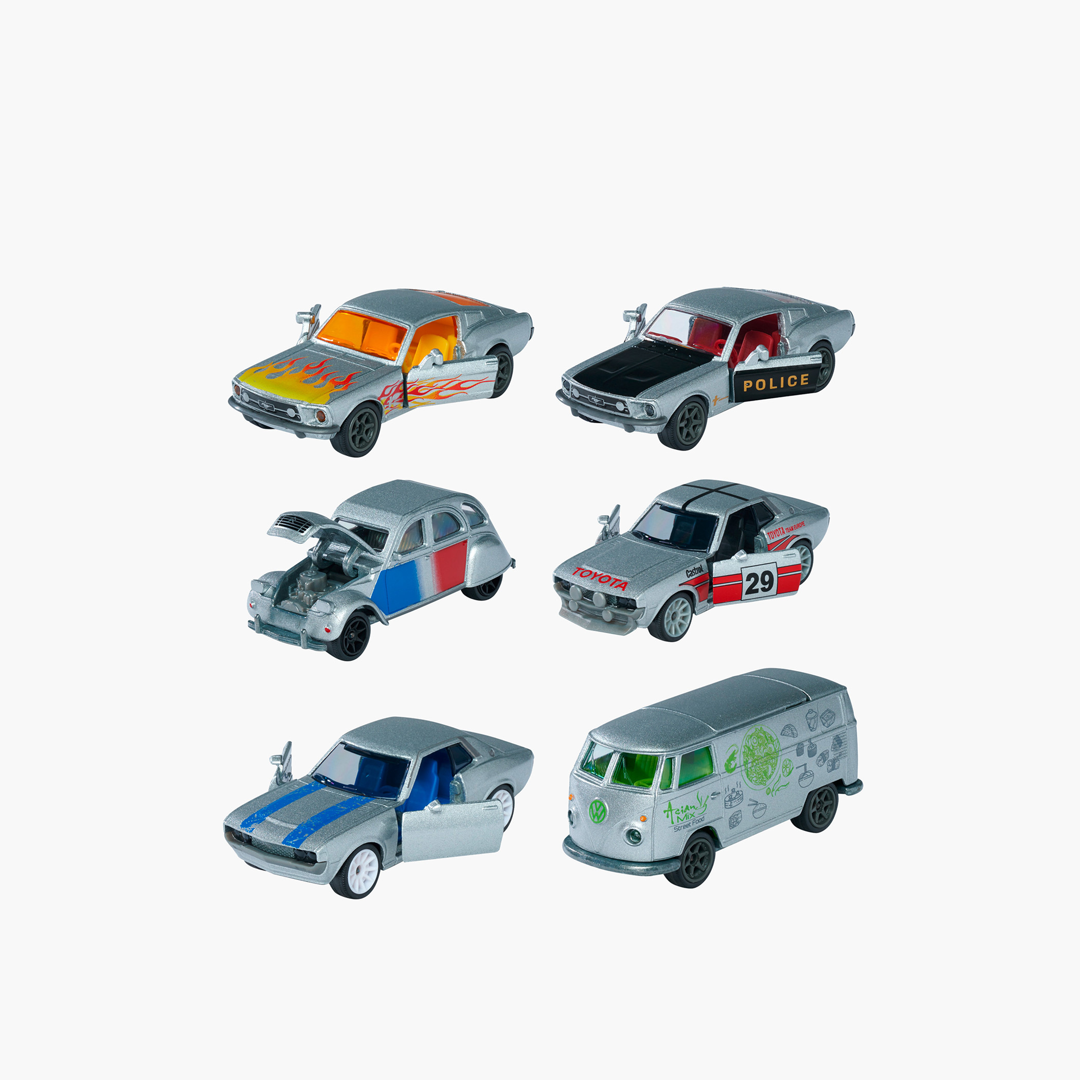 لعبة سيارة متنوعة فينتدج ديلوكس من سلسلة السيارات المعدن من ماجوريت-toys-playvehicles-cars-image-2
