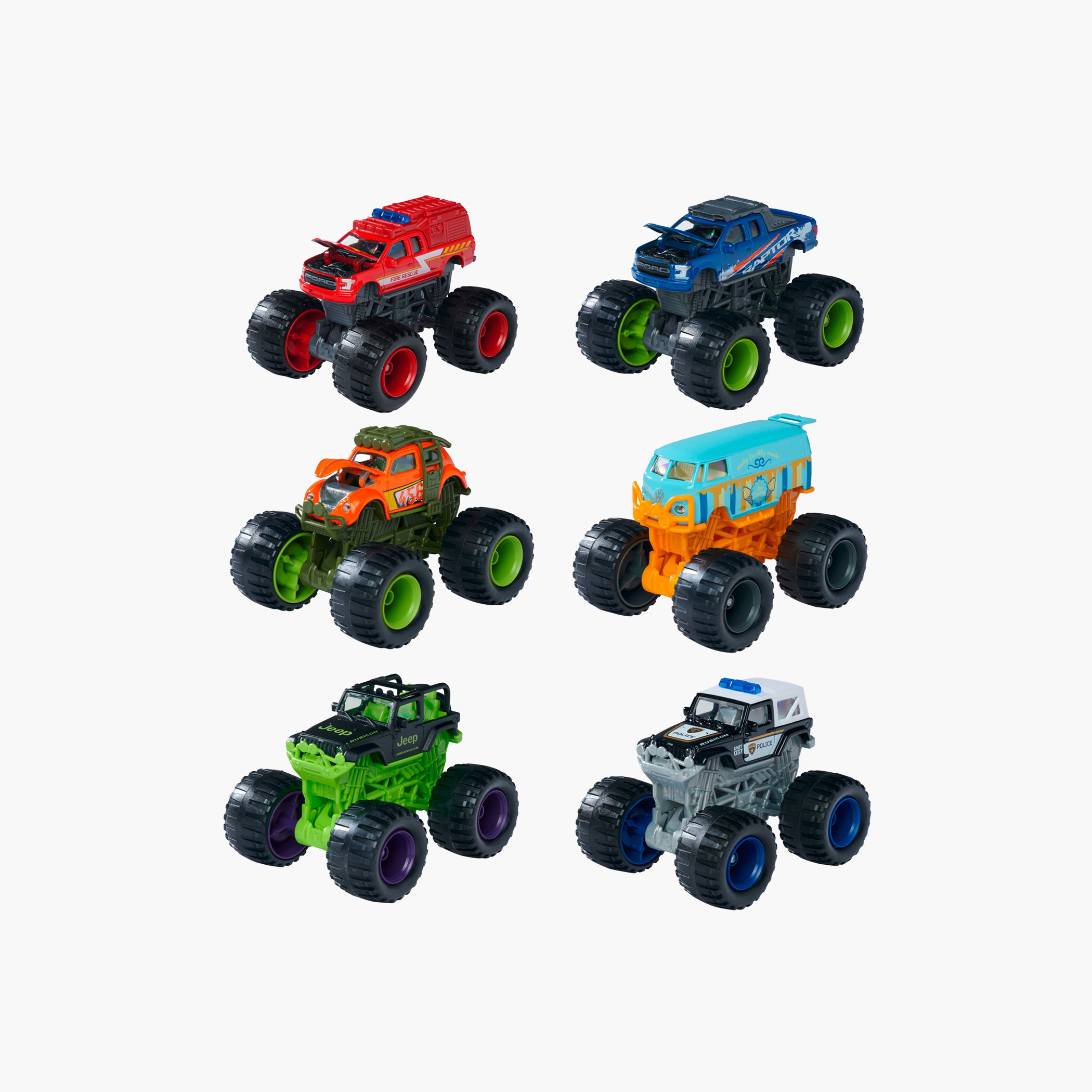 Majorette Monster Rockerz 6-Piece Assorted Toy Vehicle-toys-playvehicles-diecastcars-image-2