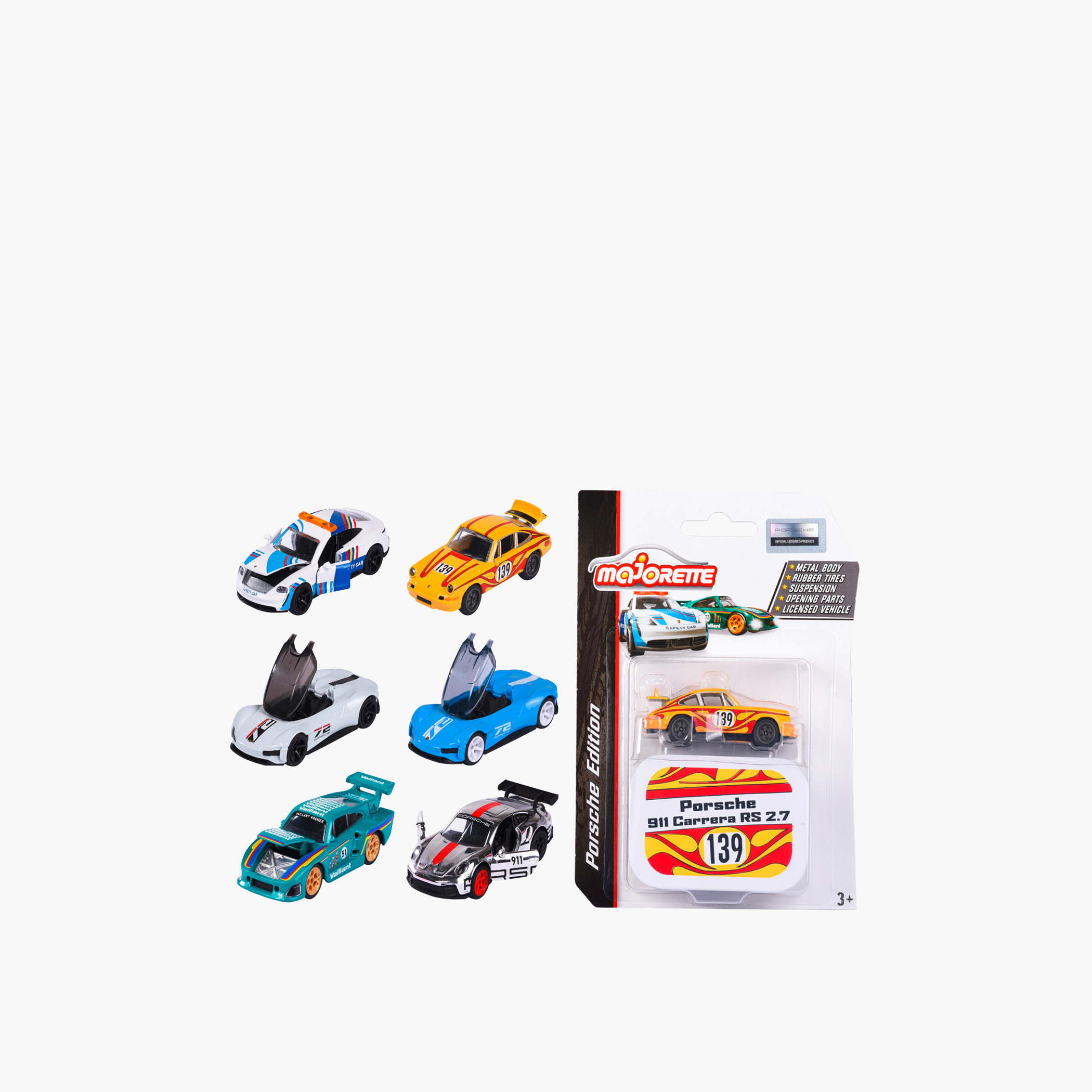Majorette Assorted Porsche Motorsport Deluxe Toy Car-toys-playvehicles-cars-image-1