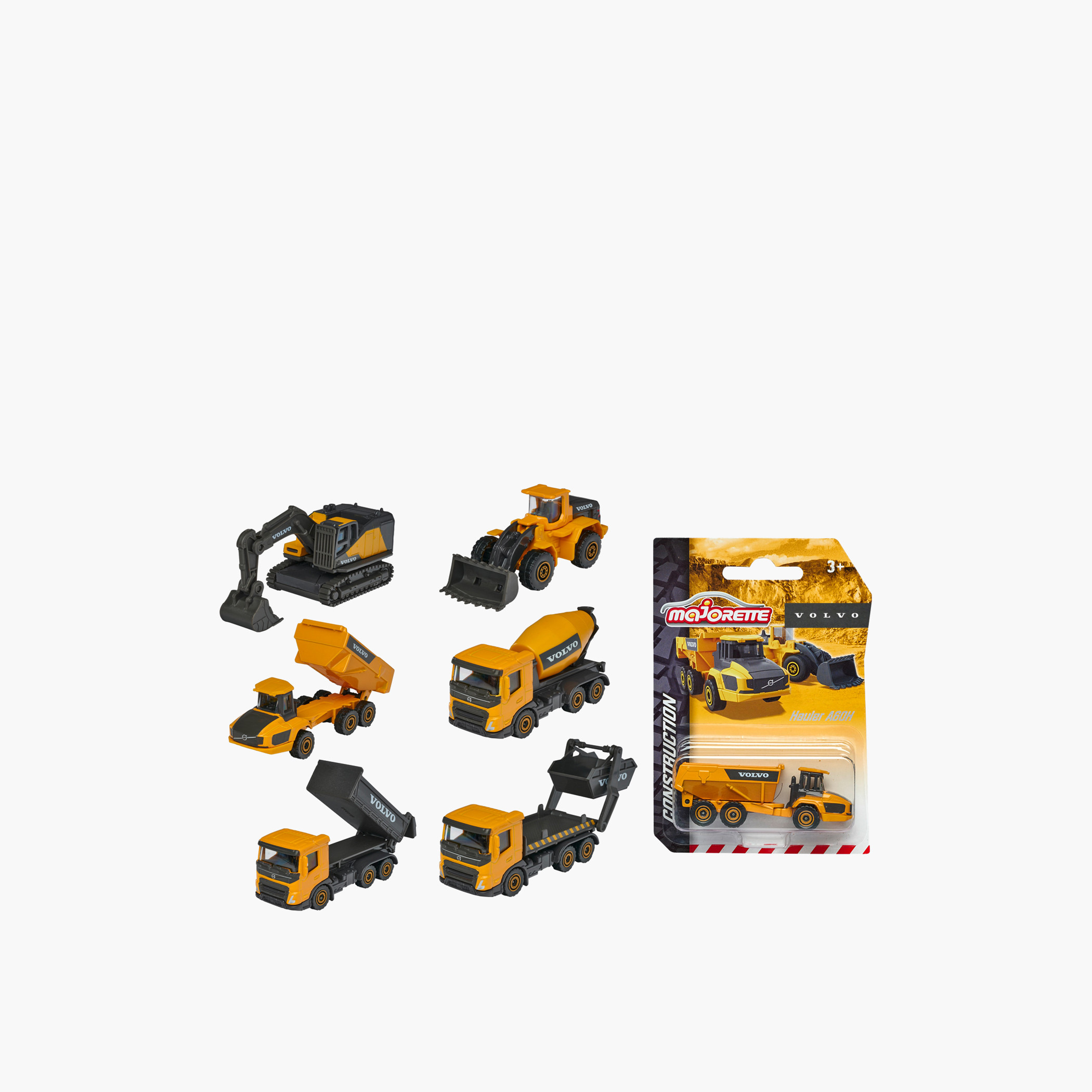 سيارة فولفو متنوعة من ماجوريت- مجموعة من 6 قطع-toys-playvehicles-utilityvehicles-image-1