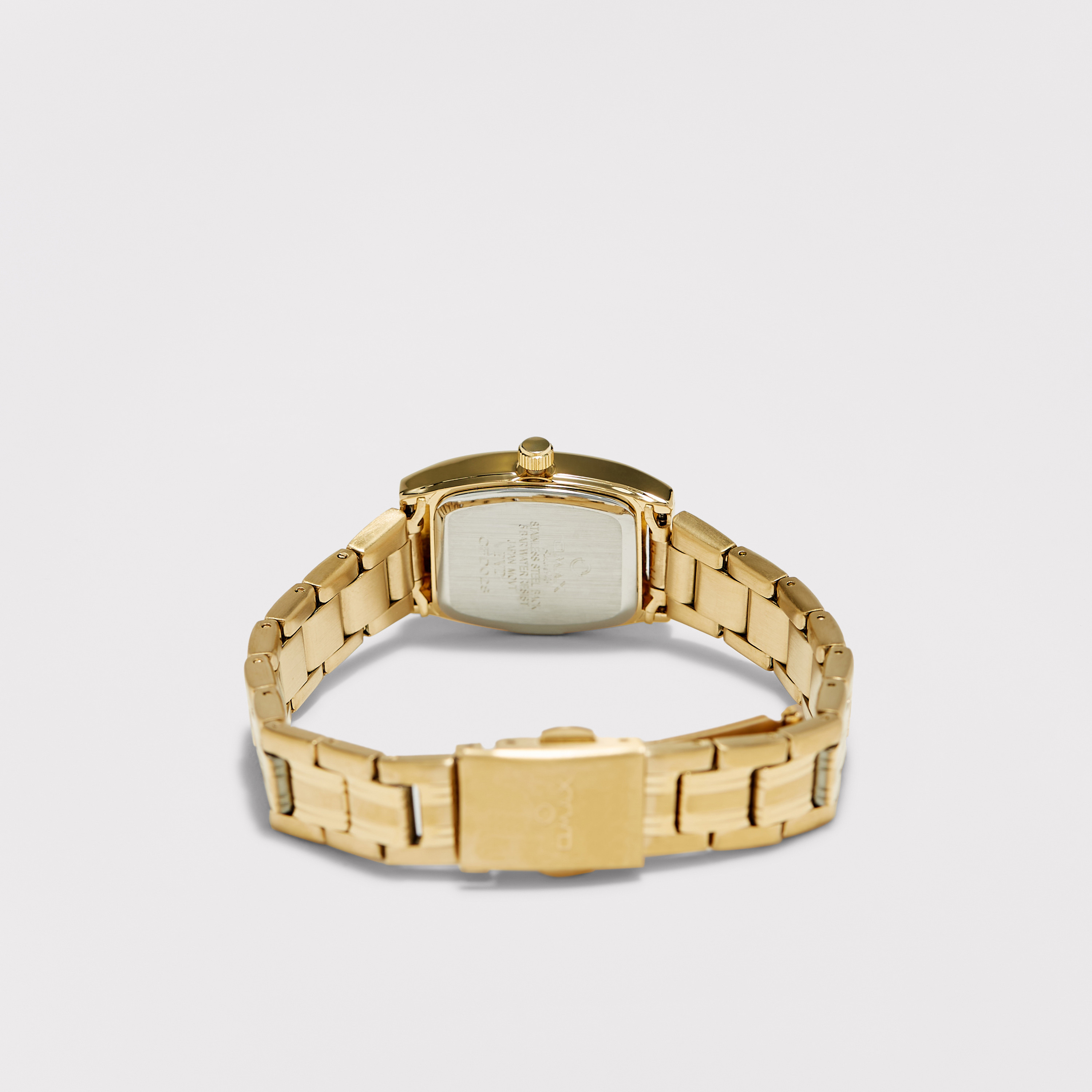 ساعة يد تناظرية ذهبية بحزام ستانلس ستيل للنساء من أوماكس - 00CFD028Q002-women-watchesandjewellery-watches-image-2