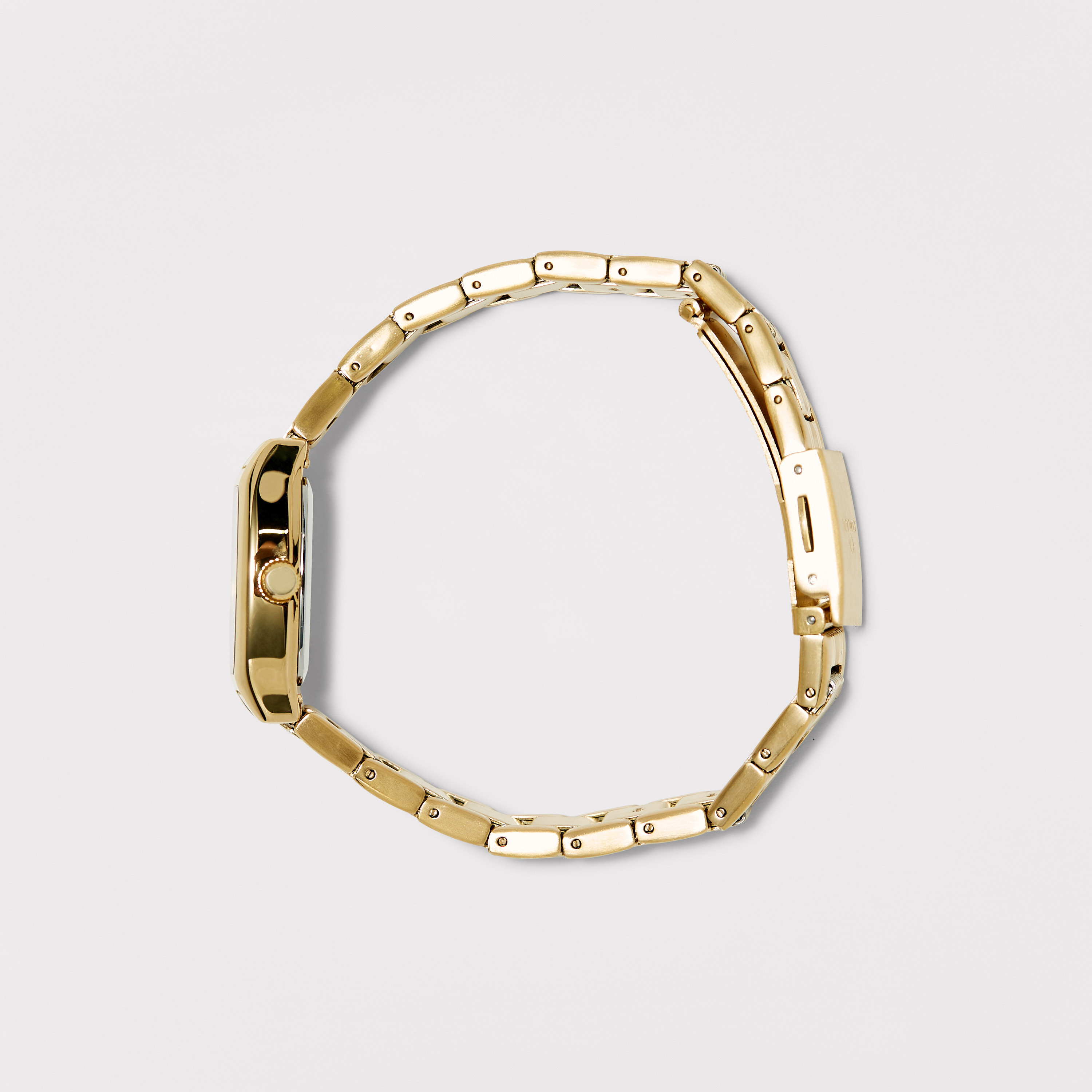 ساعة يد تناظرية ذهبية بحزام ستانلس ستيل للنساء من أوماكس - 00CFD028Q002-women-watchesandjewellery-watches-image-3