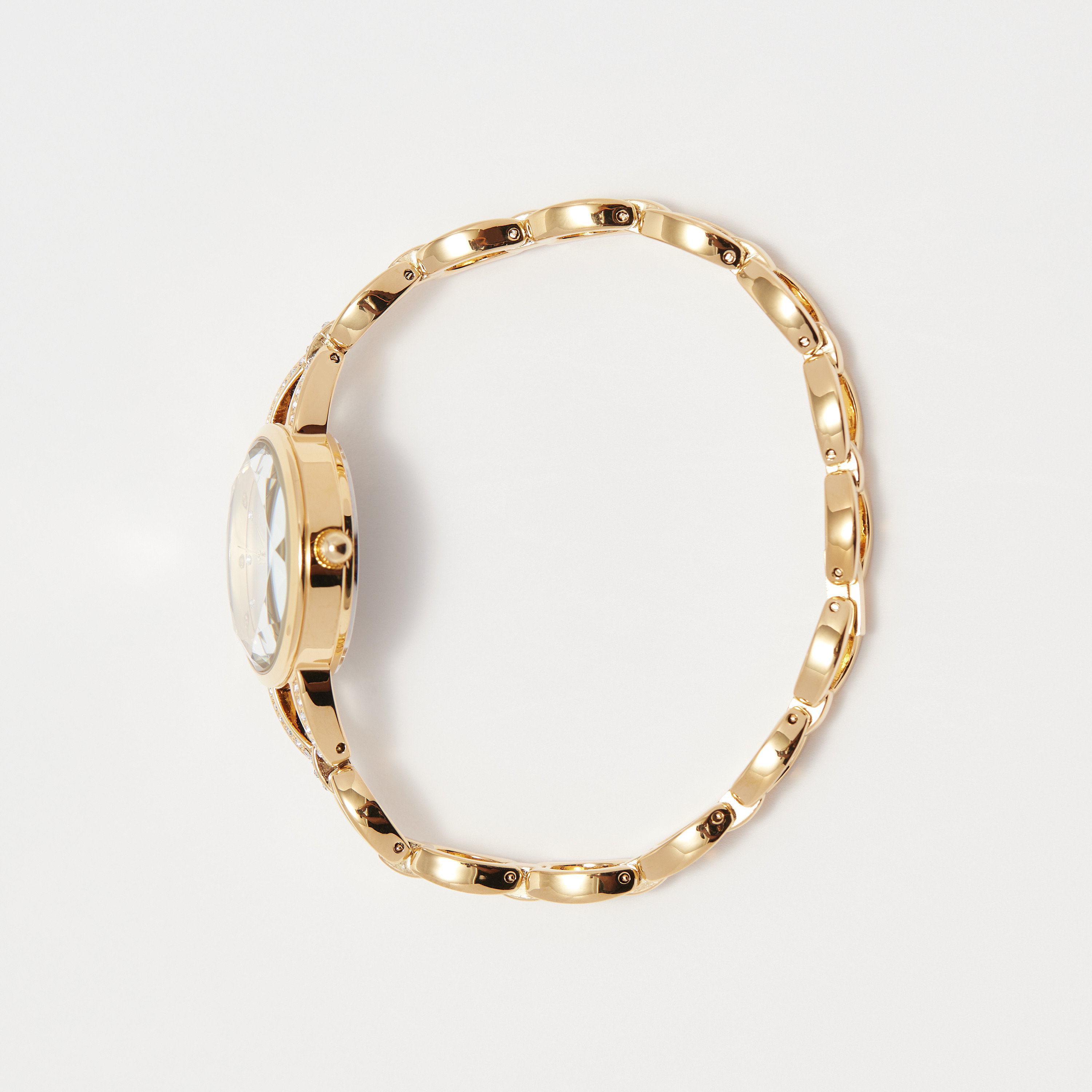 ساعة جيس ذات انالوج بسوار ستانلس ستيل باللون الذهبي للنساء | GW0033L8-women-watchesandjewellery-watches-image-2