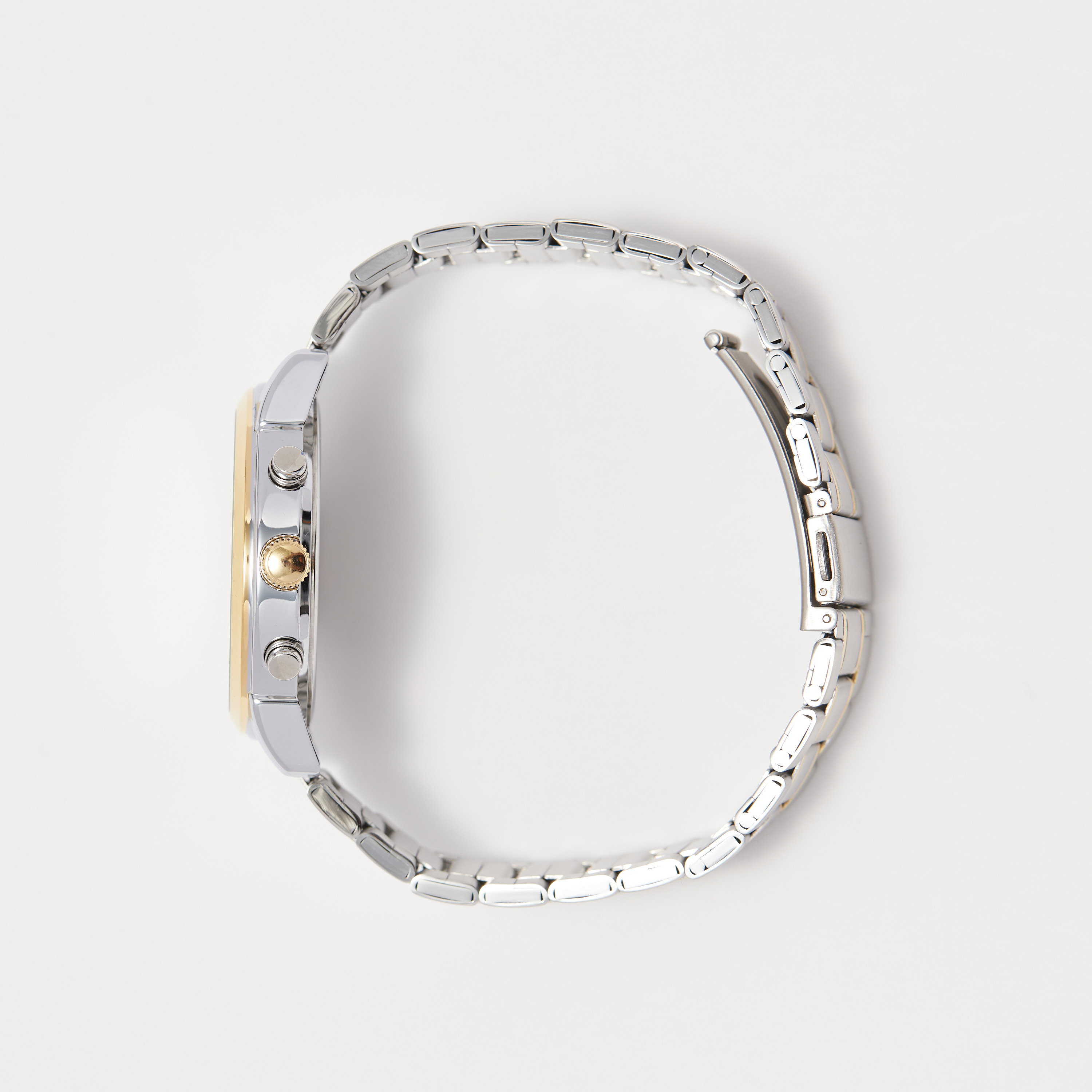 ساعة جيس ذات انالوج بسوار ستانلس ستيل باللون الفضي للنساء | GW0472L1-men-watchesandjewellery-watches-image-2
