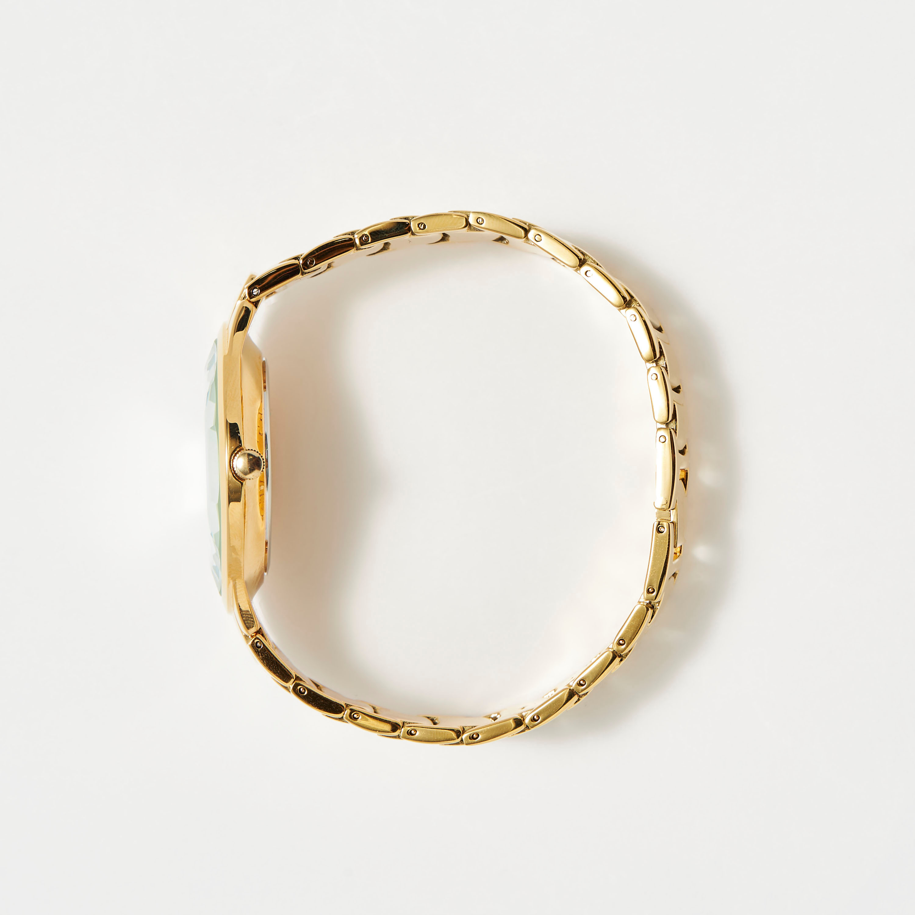 ساعة يد تناظرية ذهبية بحزام ستانليس ستيل للرجال من أوماكس - 00NSC005Q008-men-watchesandjewellery-watches-image-2
