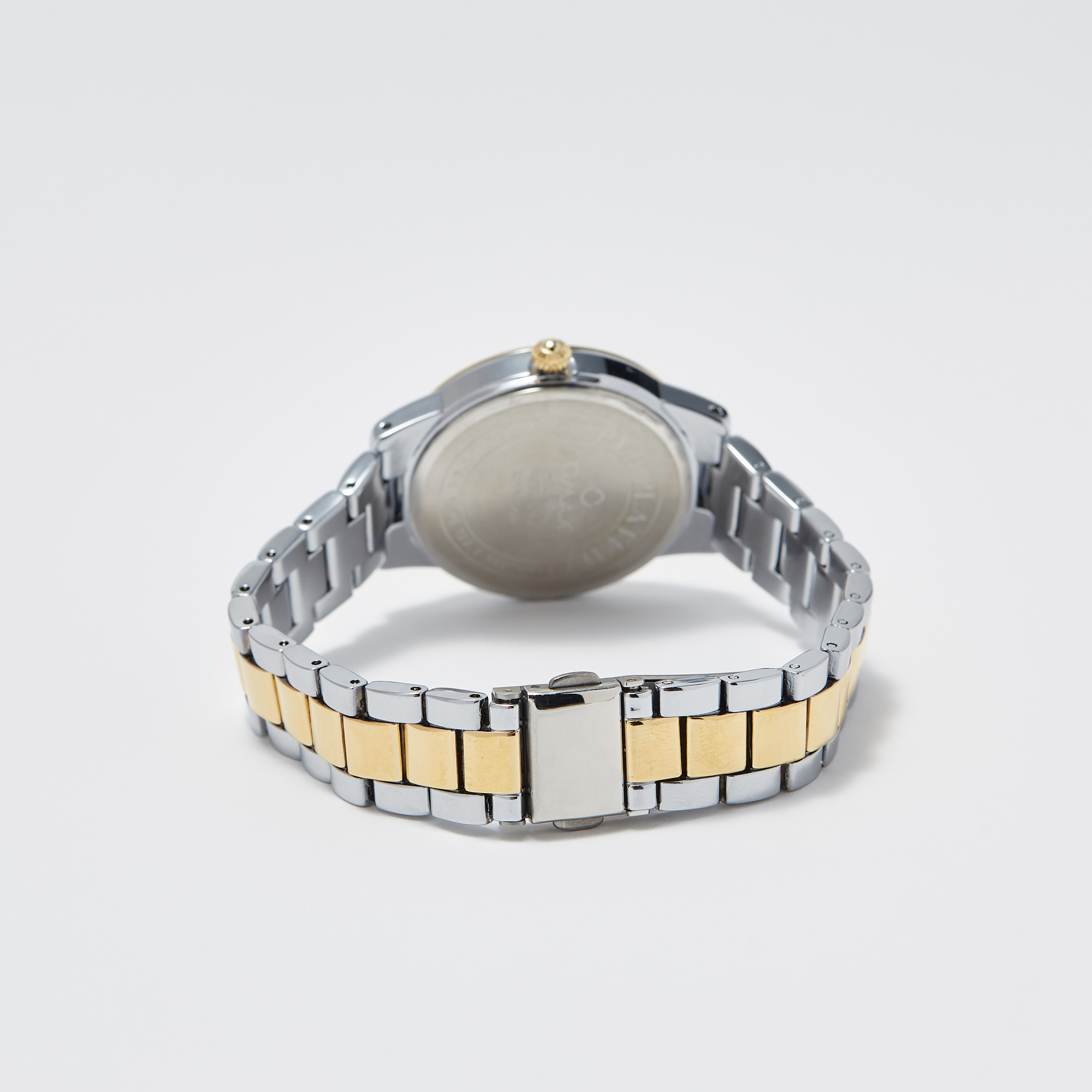 ساعة جيس ذو انالوج للنساء بسوار ذهبي وردي مع ستانلس ستيل | GW0111L3-women-watchesandjewellery-watches-image-3