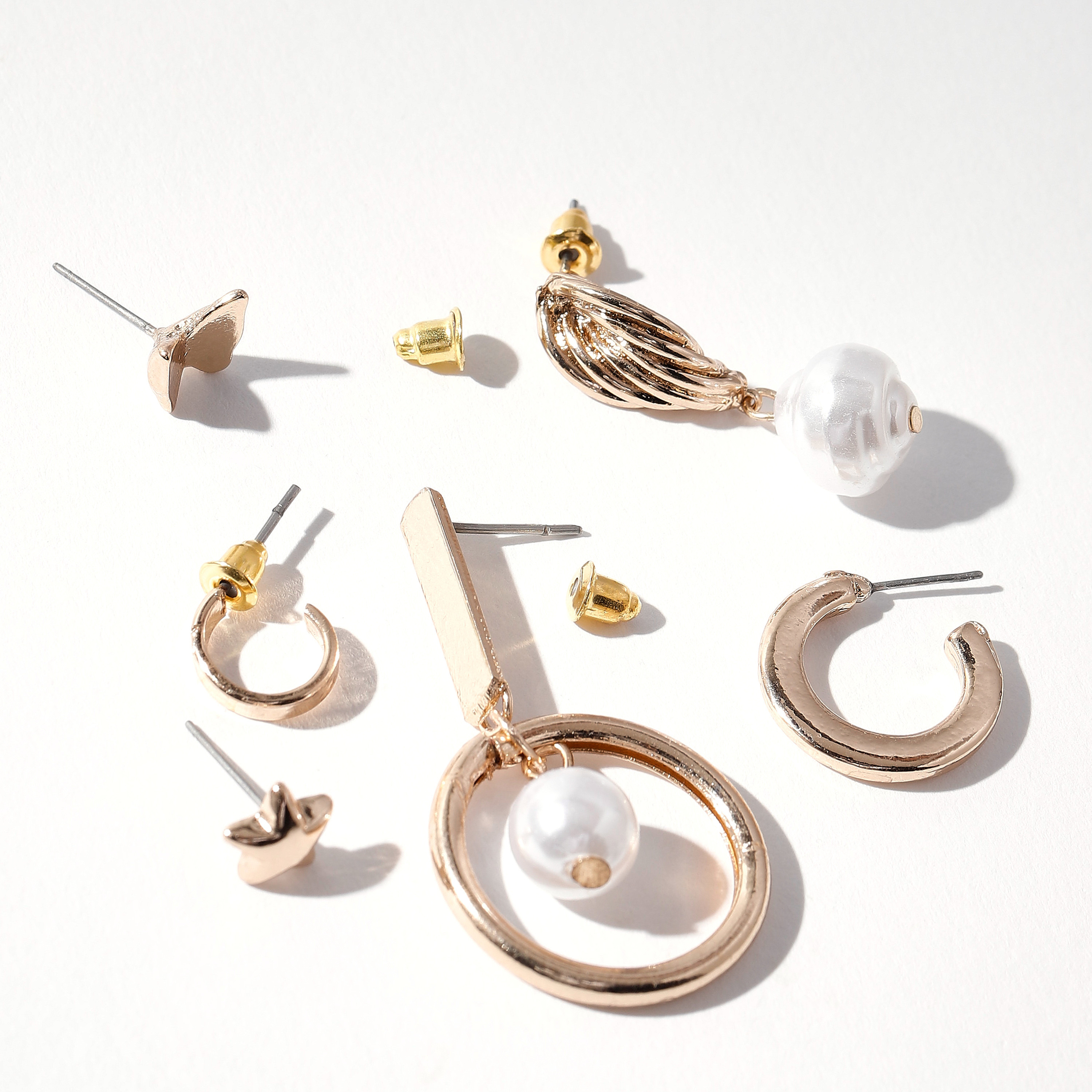 Assorted Earrings - Set of 6-women-watchesandjewellery-jewellery-earrings-image-3