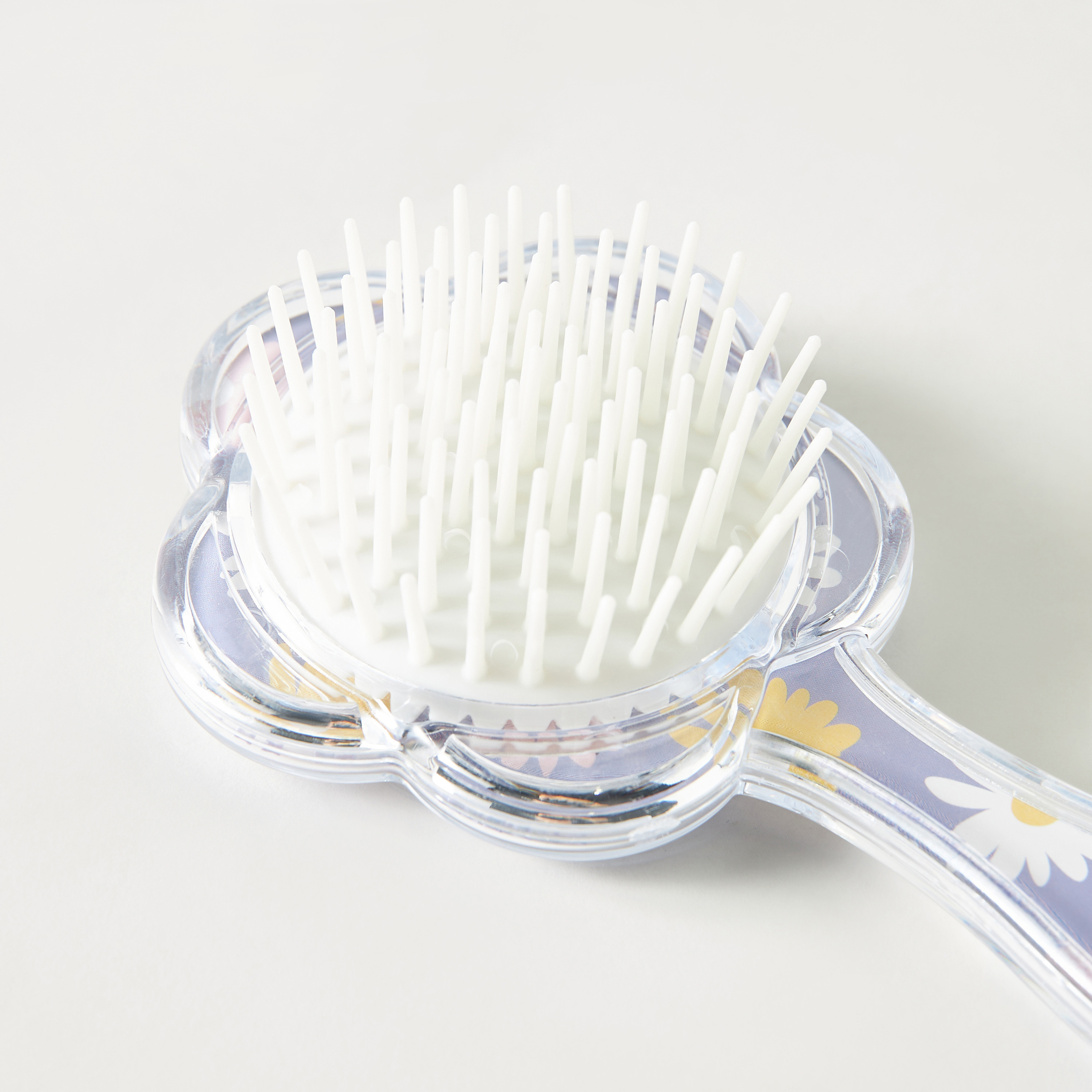 فرشاة شعر مزخرفة بالزهور لفك تشابك الشعر-beautyandpersonalcare-hair-stylingtools-hairbrushesandcombs-image-3