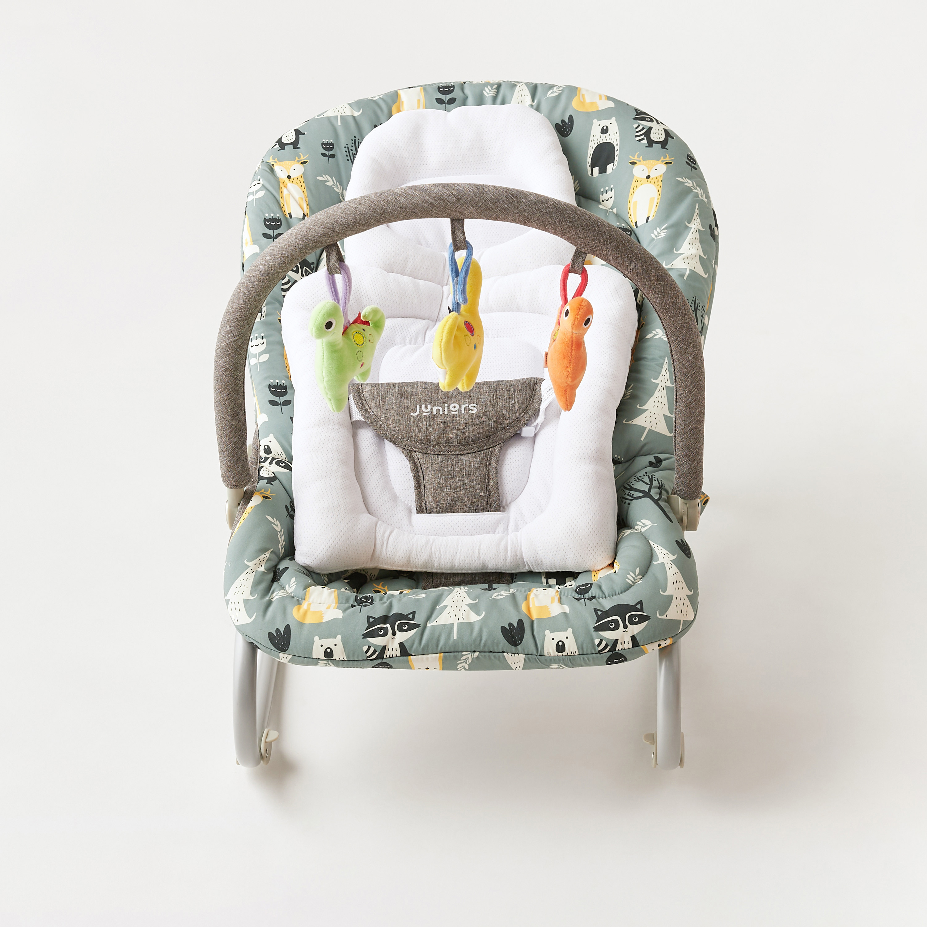 Juniors Cloud Print Scoria Baby Rocker-baby-infantactivity-rockers-image-3