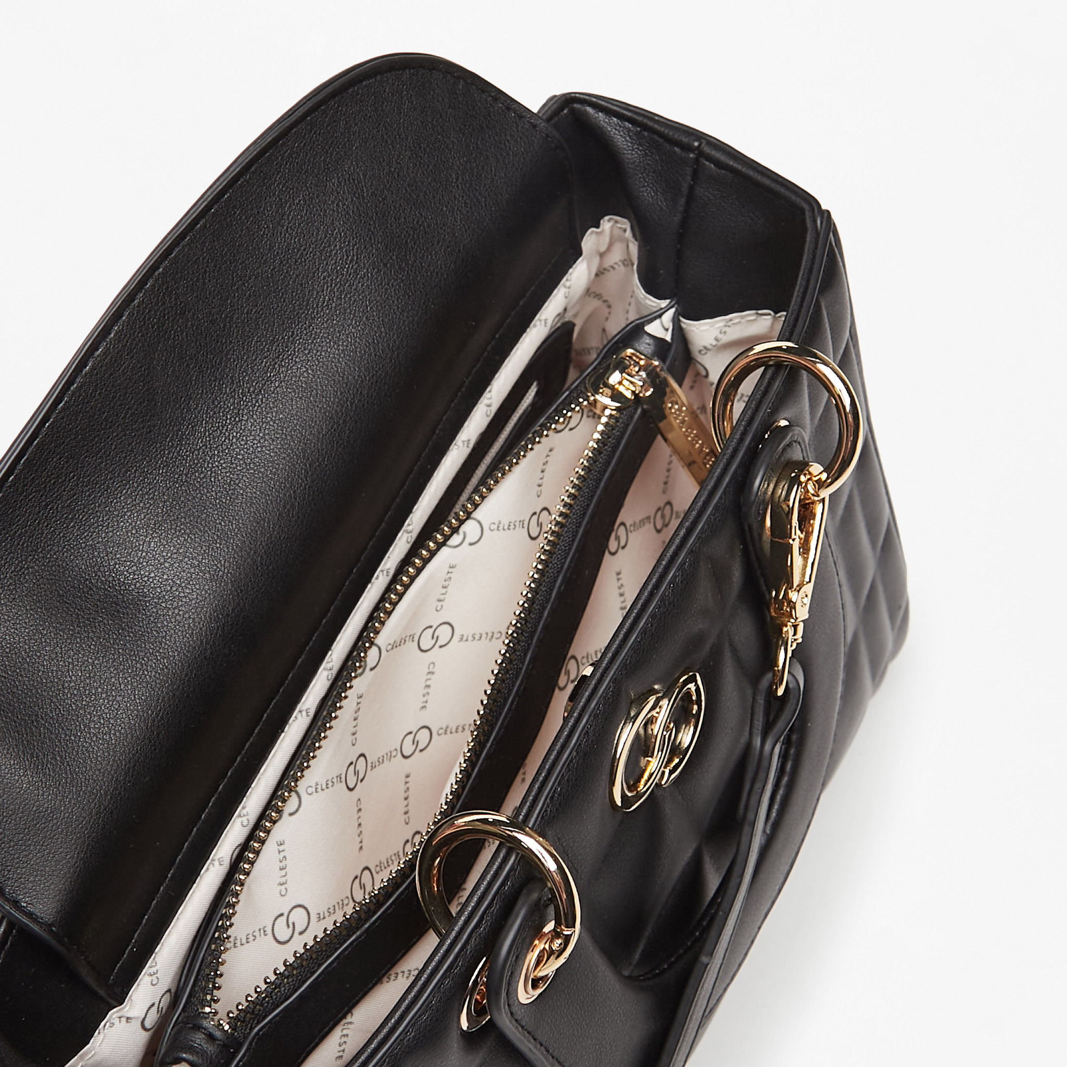 شنطة توتي مبطنة بمقبض علوي وحزام قابل للفصل من سيليست-women-bagsandwallets-handbags-image-4