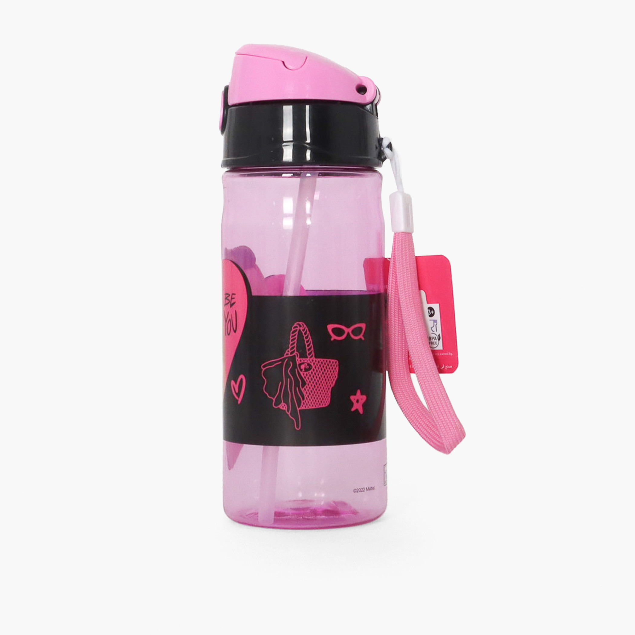قارورة مياه بوب أب بطبعات باربي -  500 مل-school-waterbottles-image-3