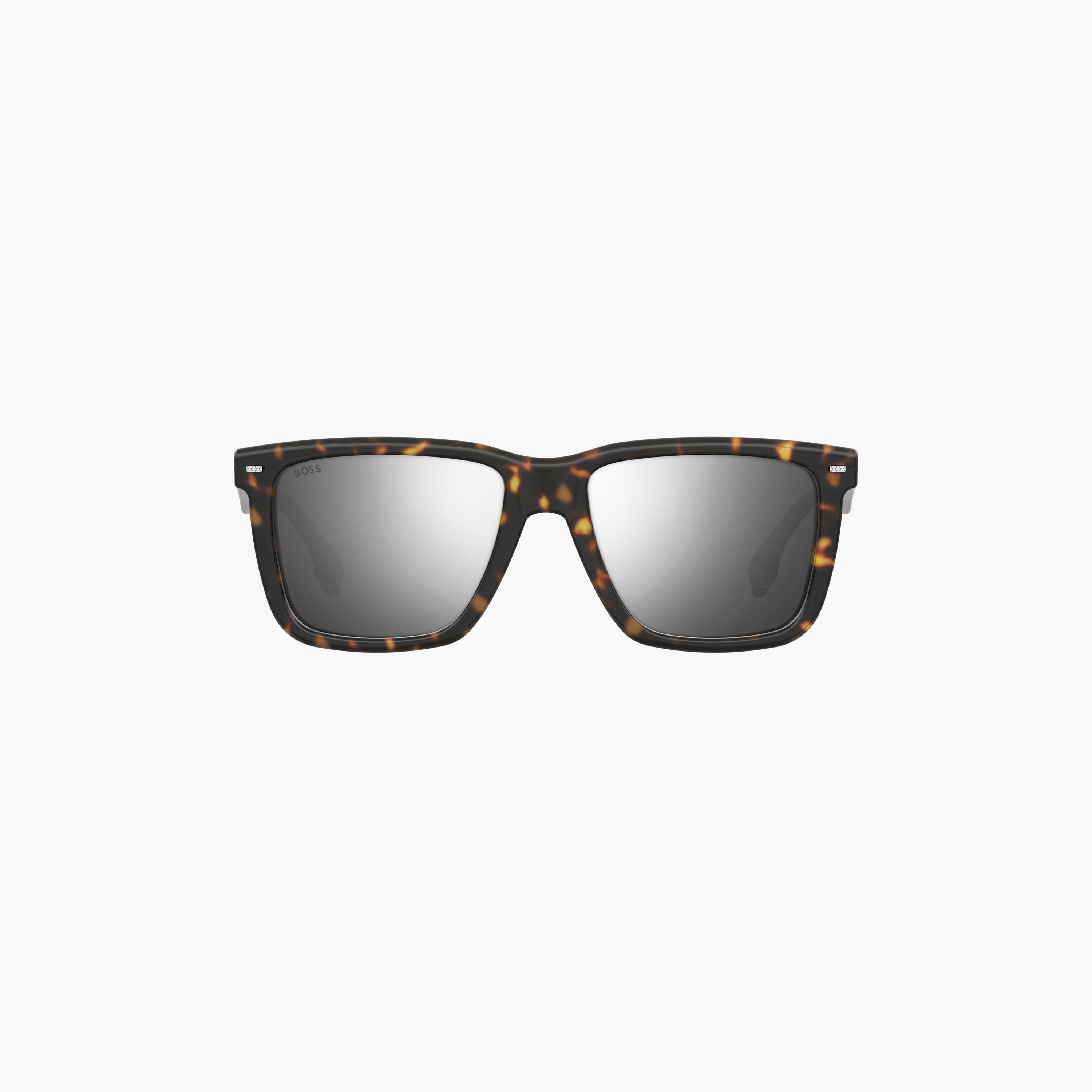 Hugo Boss Men's UV Protected Silver Mirror Lens 55 mm Square Sunglasses | 204340-men-sunglasses-image-3