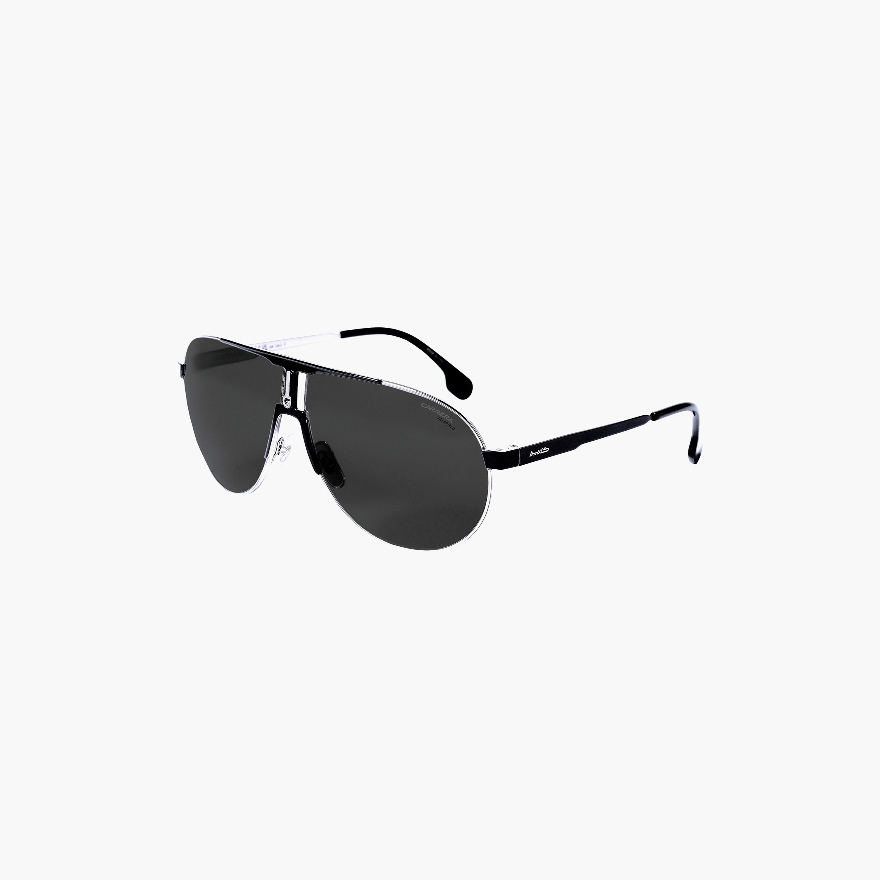 نظارة شمسية كاريرا بعدسات رمادية مستقطبة 66 ملم | CARRERA 1005/SN-men-sunglasses-image-1