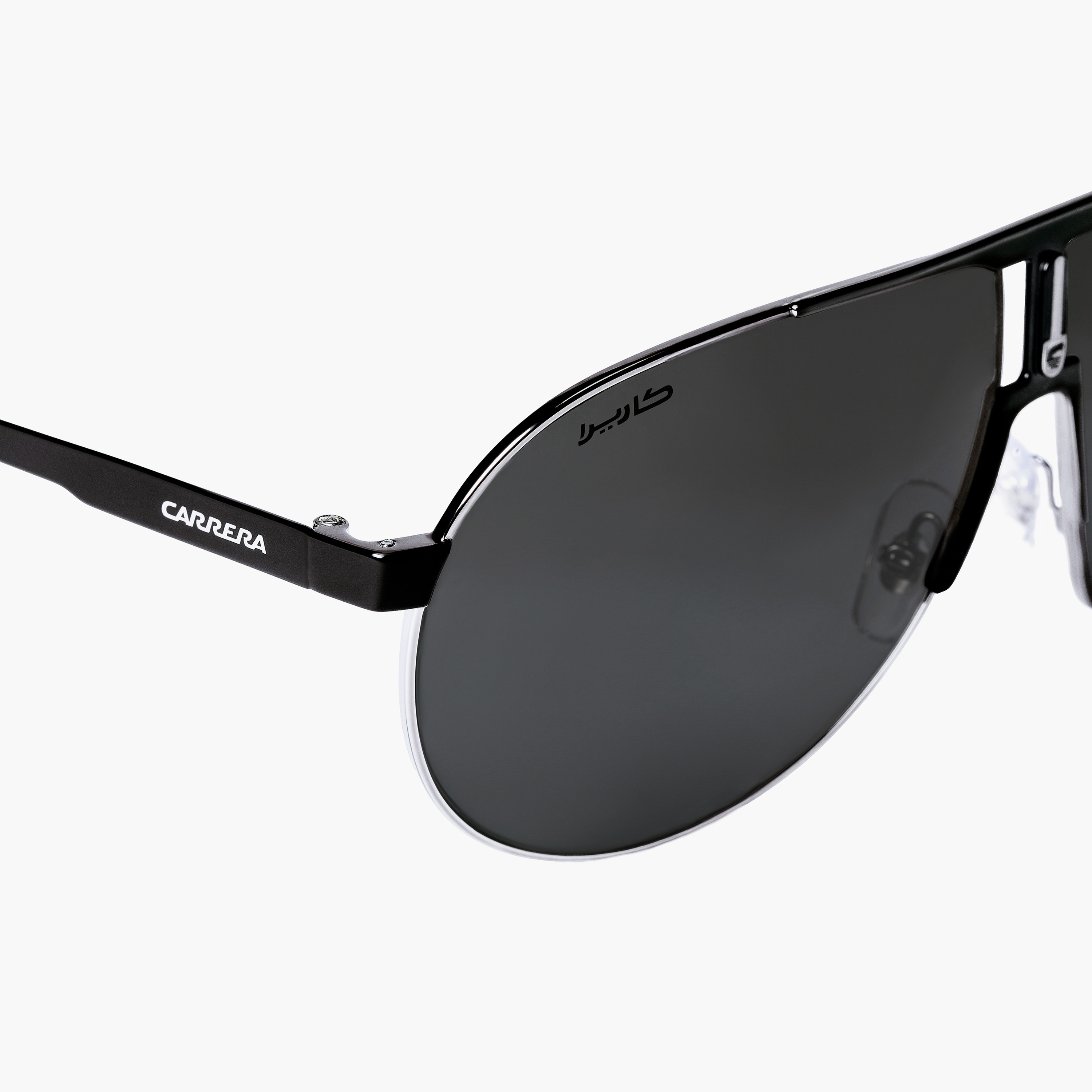 نظارة شمسية كاريرا بعدسات رمادية مستقطبة 66 ملم | CARRERA 1005/SN-men-sunglasses-image-3