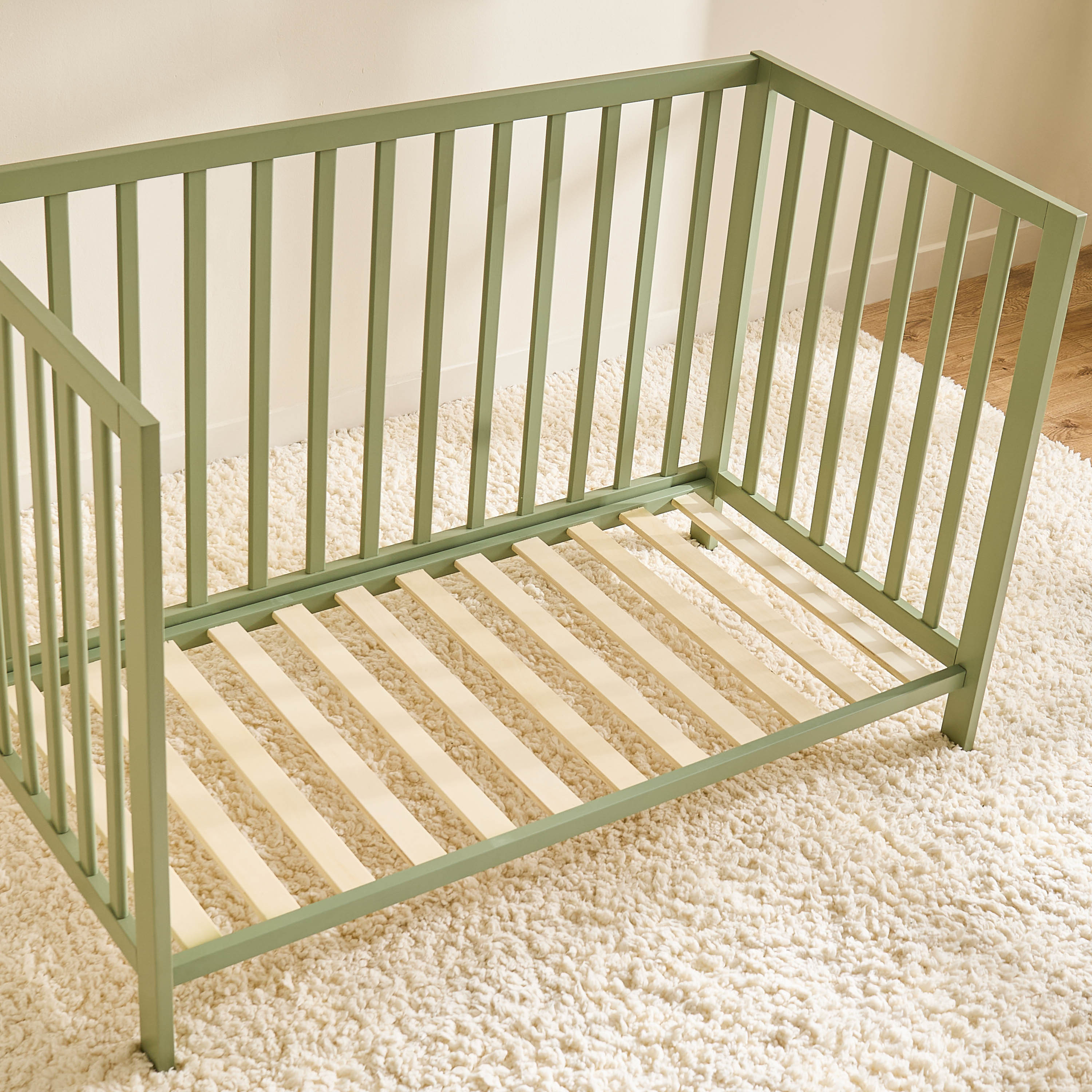Juniors Darvin Crib with Adjustable Height (Up to 3 years)-baby-nursery-furniture-cribsandbeds-babycribs-image-3