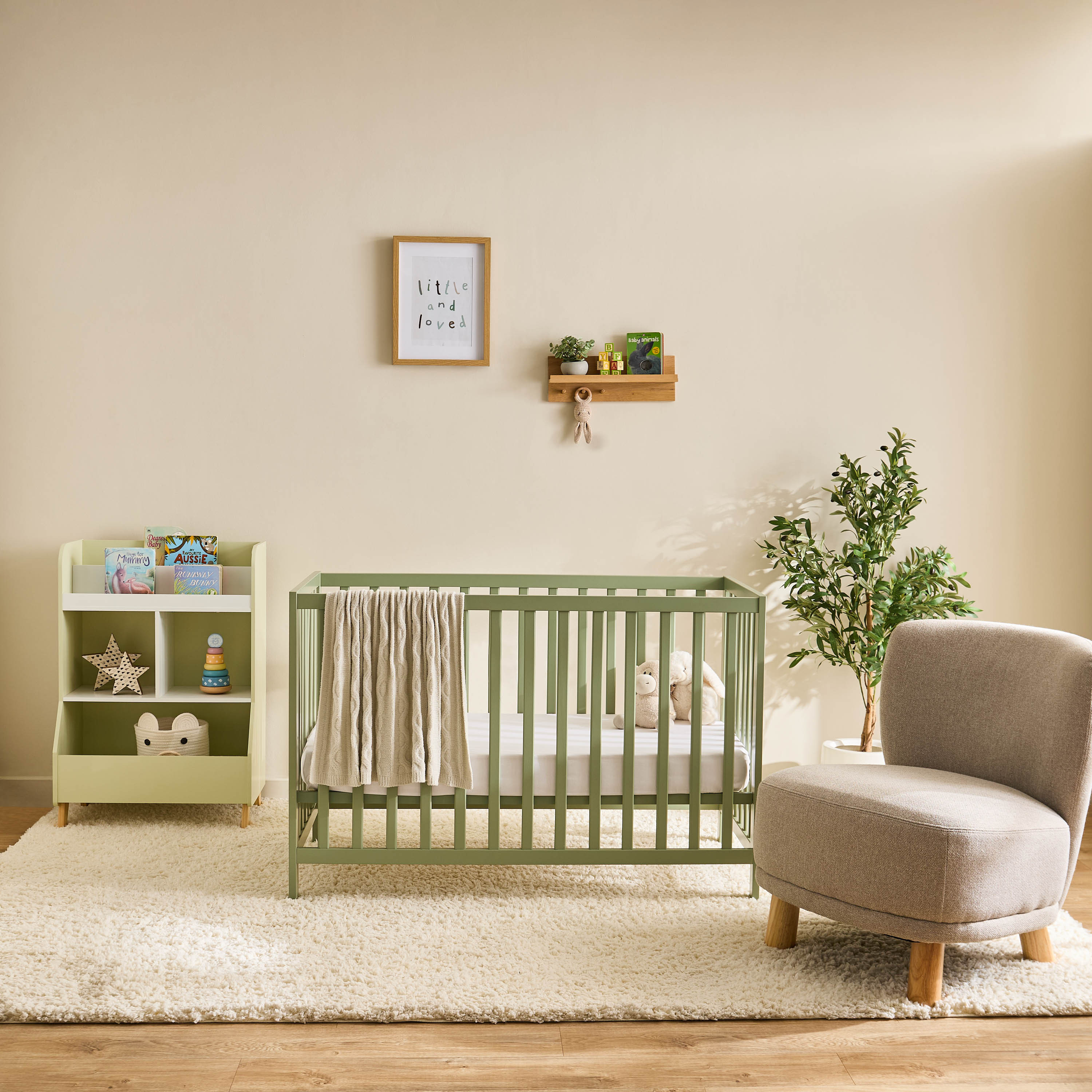 Juniors Darvin Crib with Adjustable Height (Up to 3 years)-baby-nursery-furniture-cribsandbeds-babycribs-image-4