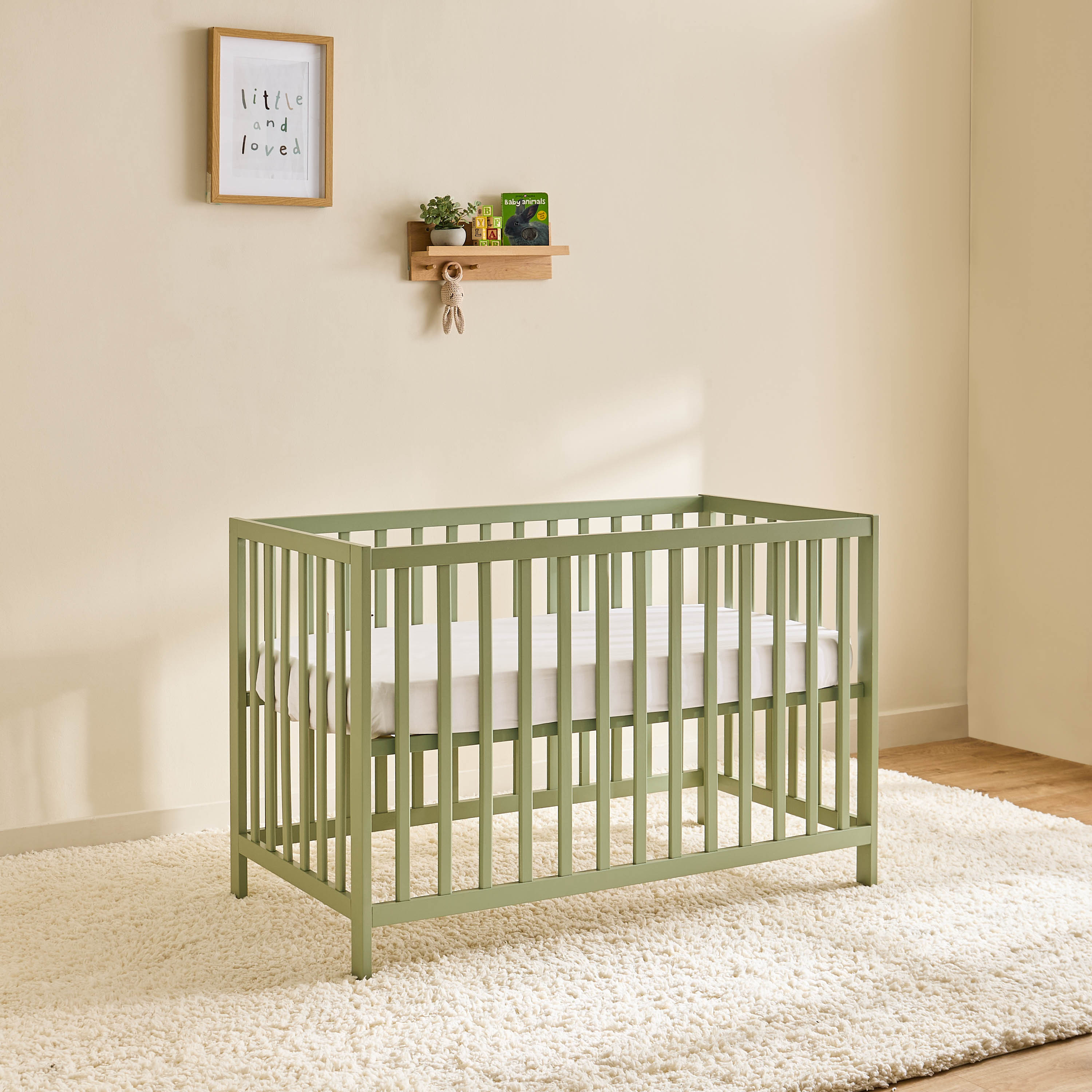 Juniors Darvin Crib with Adjustable Height (Up to 3 years)-baby-nursery-furniture-cribsandbeds-babycribs-image-7