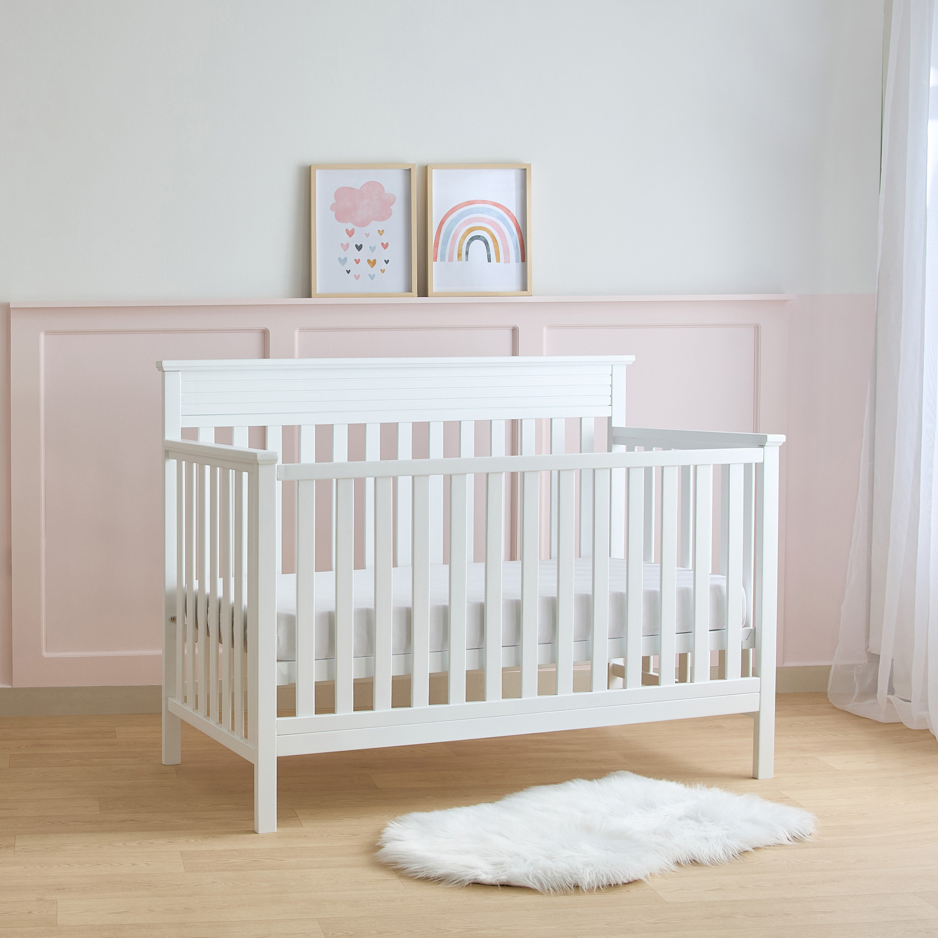 Juniors Adrian Crib with Toddler Rail-baby-nursery-furniture-cribsandbeds-babycribs-image-3