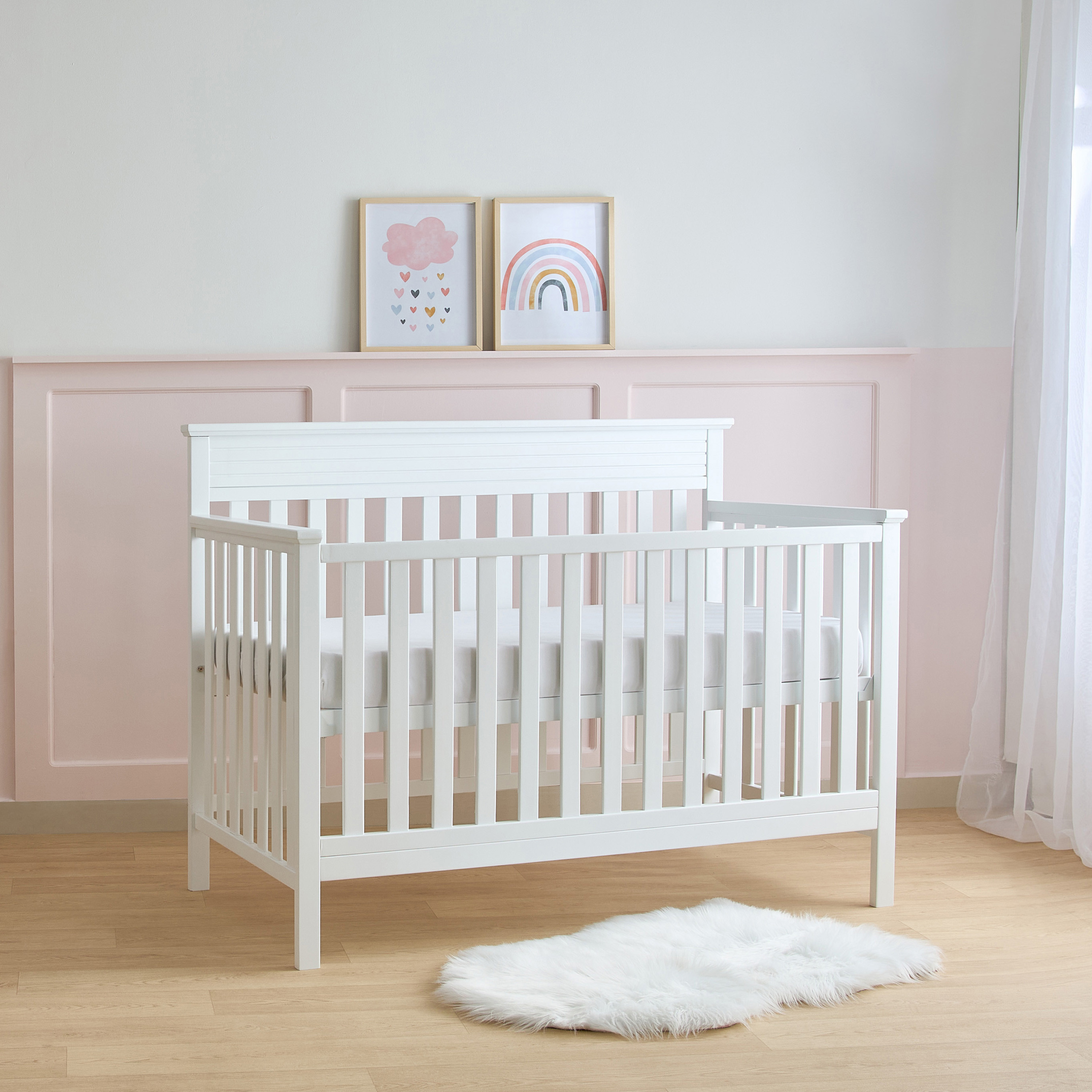 Juniors Adrian Crib with Toddler Rail-baby-nursery-furniture-cribsandbeds-babycribs-image-4