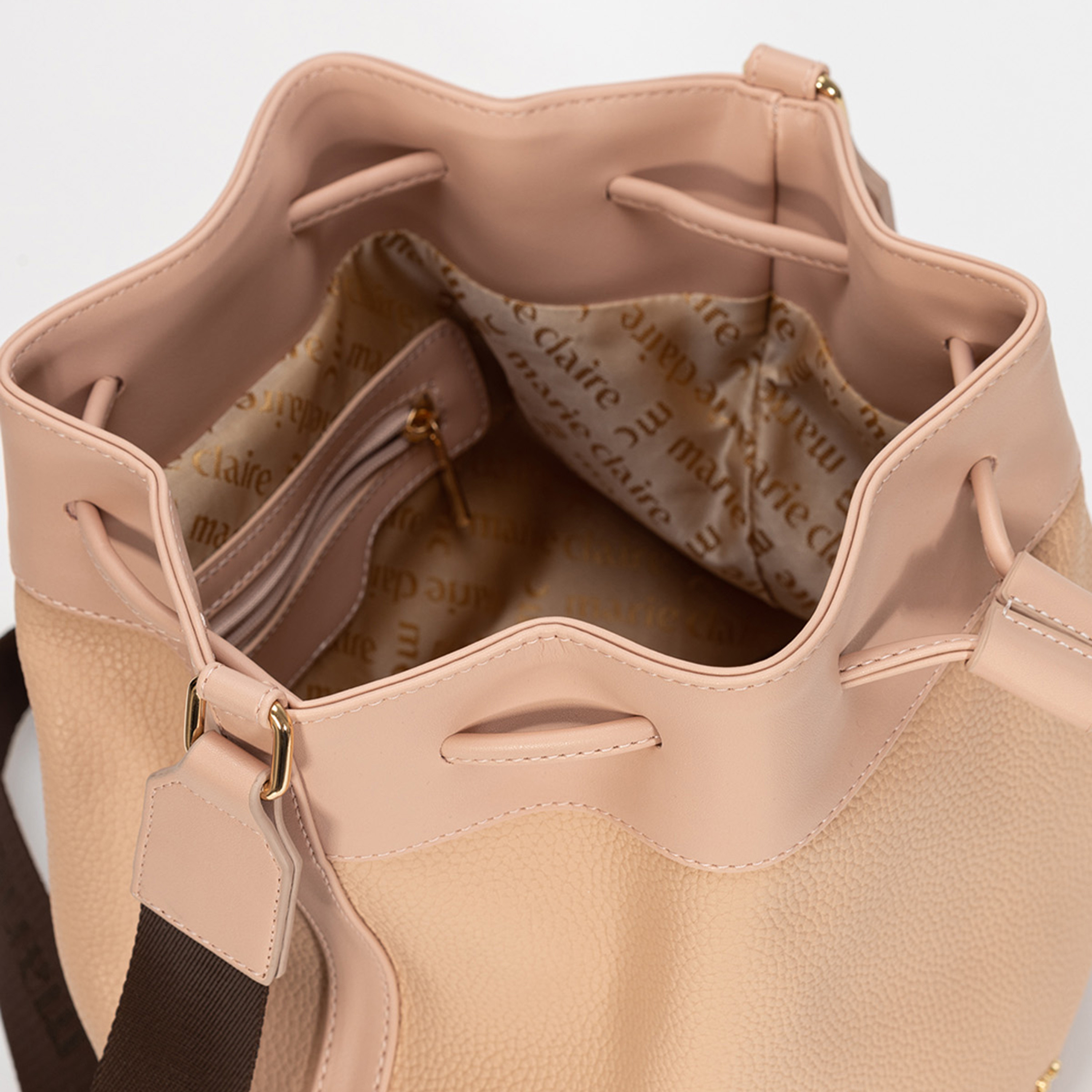 حقيبة كتف من ماري كلير سوزي ذات ملمس ناعم مع حزام قابل للتعديل-women-bagsandwallets-handbags-image-5