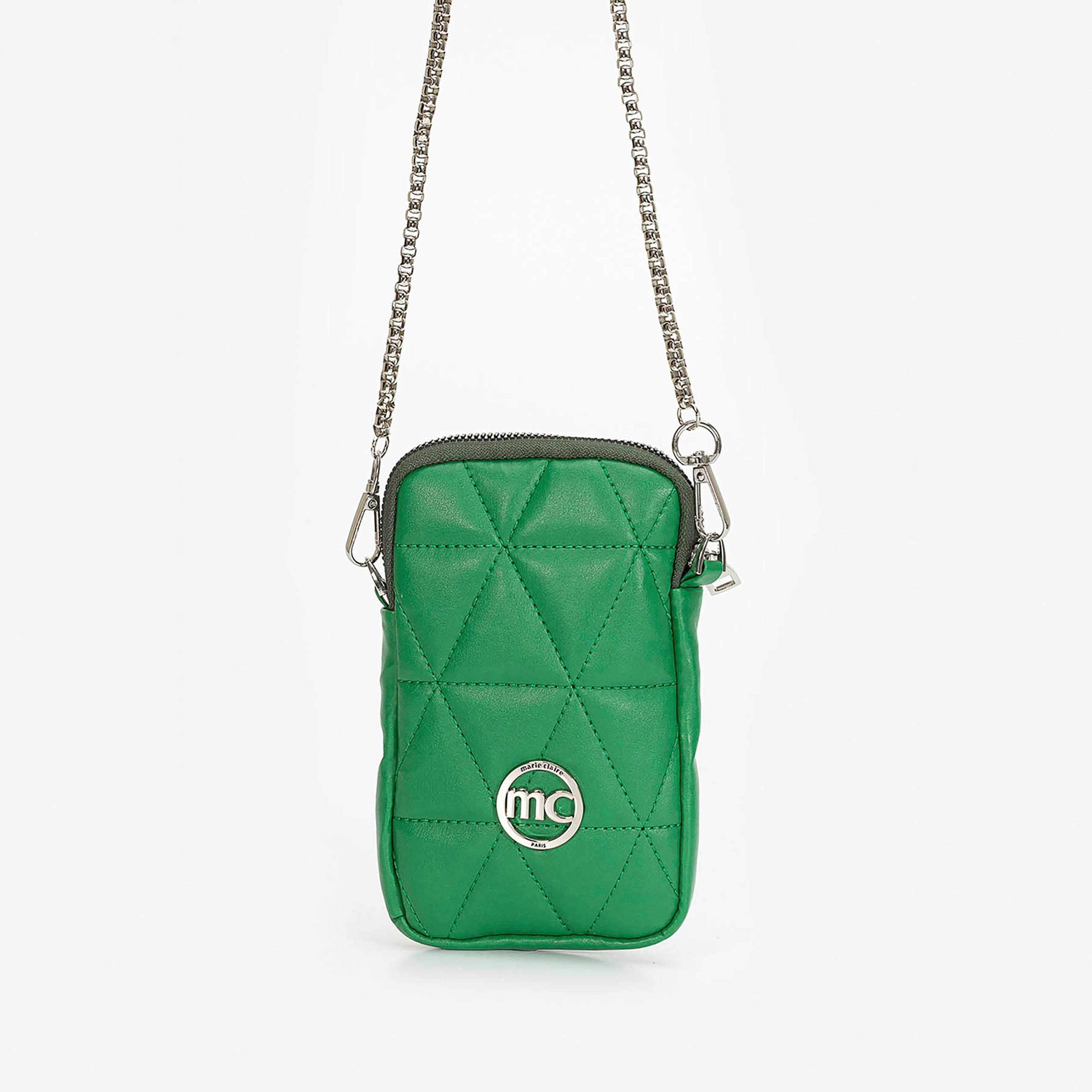 حقيبة هاتف مبطنة من ماري كلير مارلا مع حزام سلسلة قابل للفصل-women-bagsandwallets-handbags-image-1