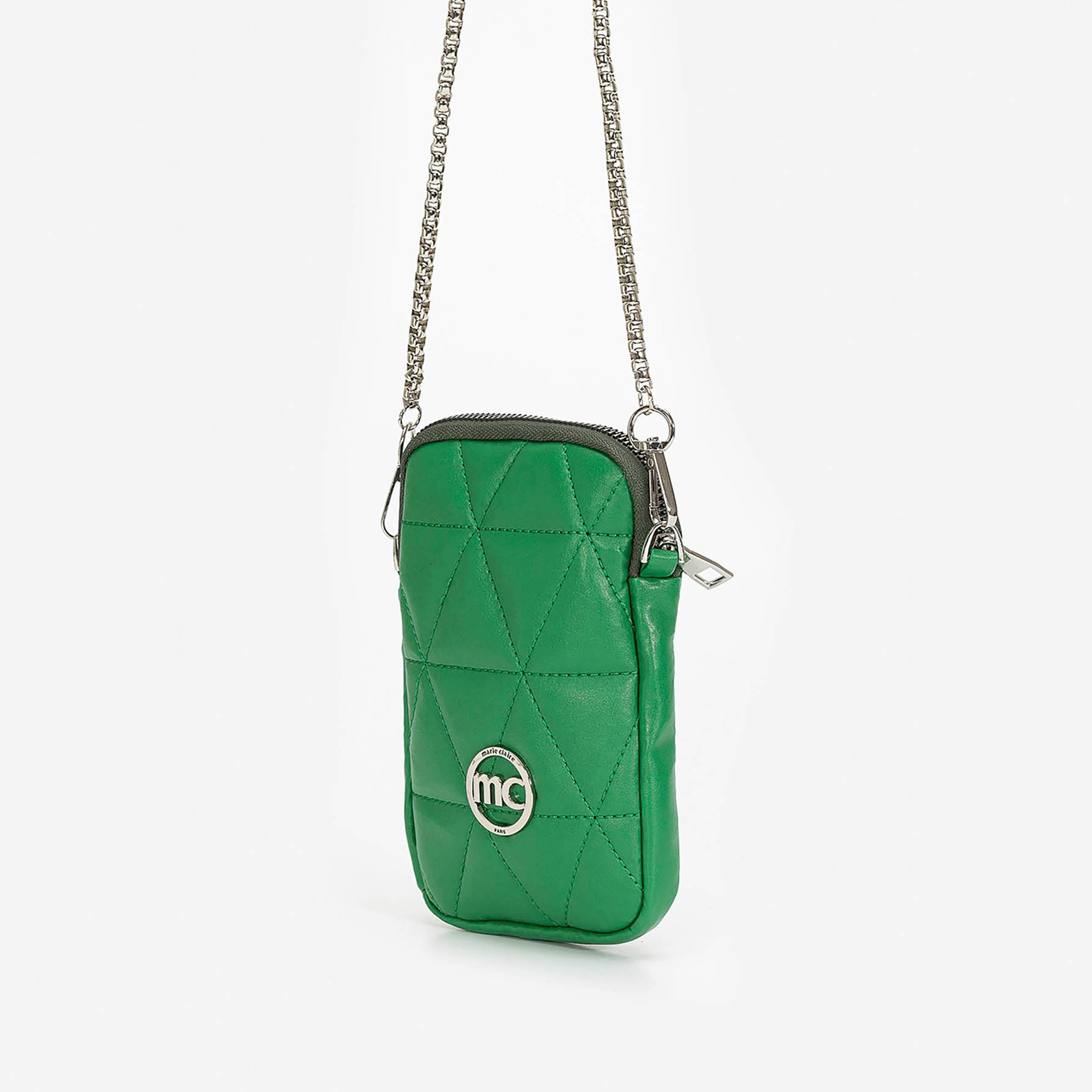 حقيبة هاتف مبطنة من ماري كلير مارلا مع حزام سلسلة قابل للفصل-women-bagsandwallets-handbags-image-2