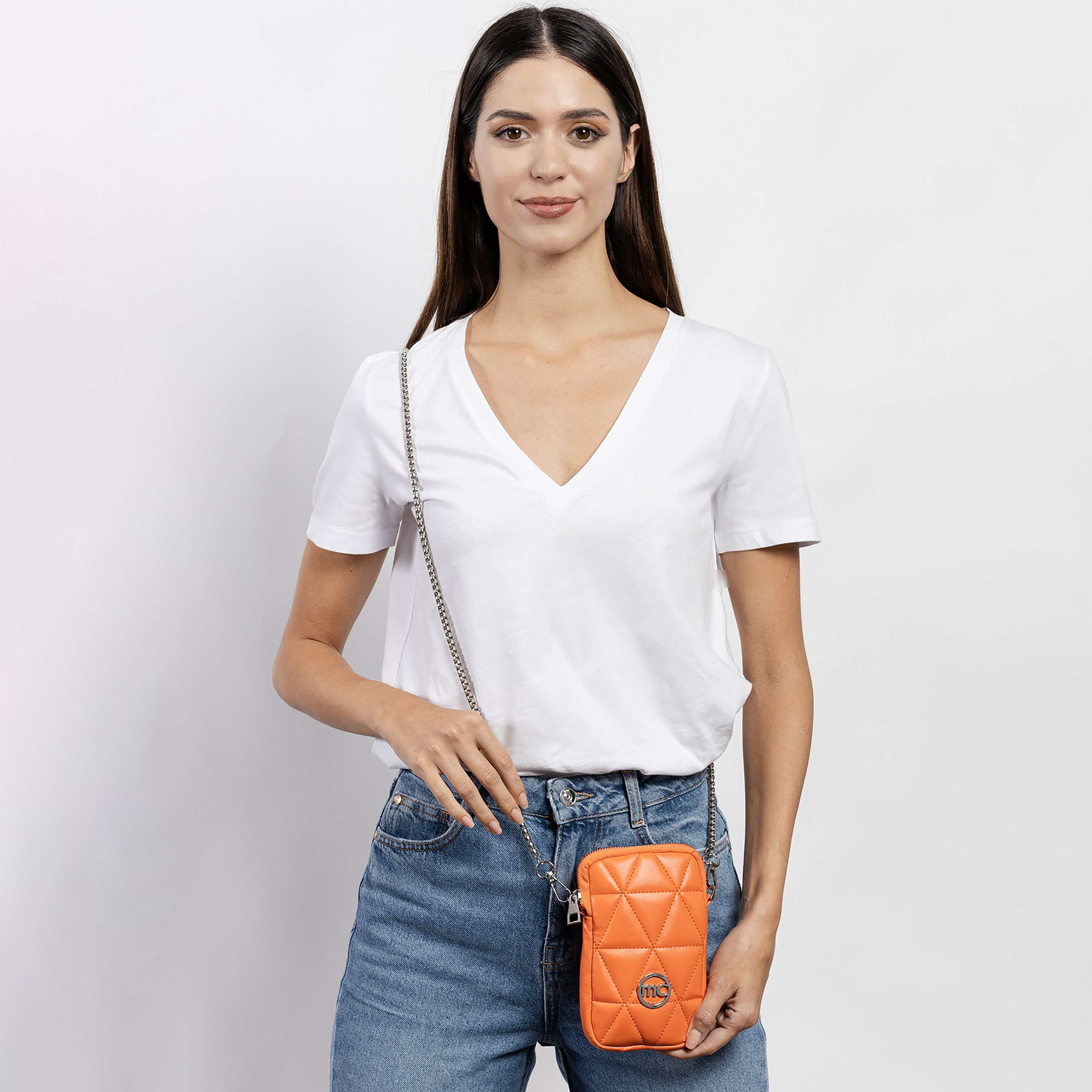 حقيبة هاتف مبطنة من ماري كلير مارلا مع حزام سلسلة قابل للفصل-women-bagsandwallets-handbags-image-3