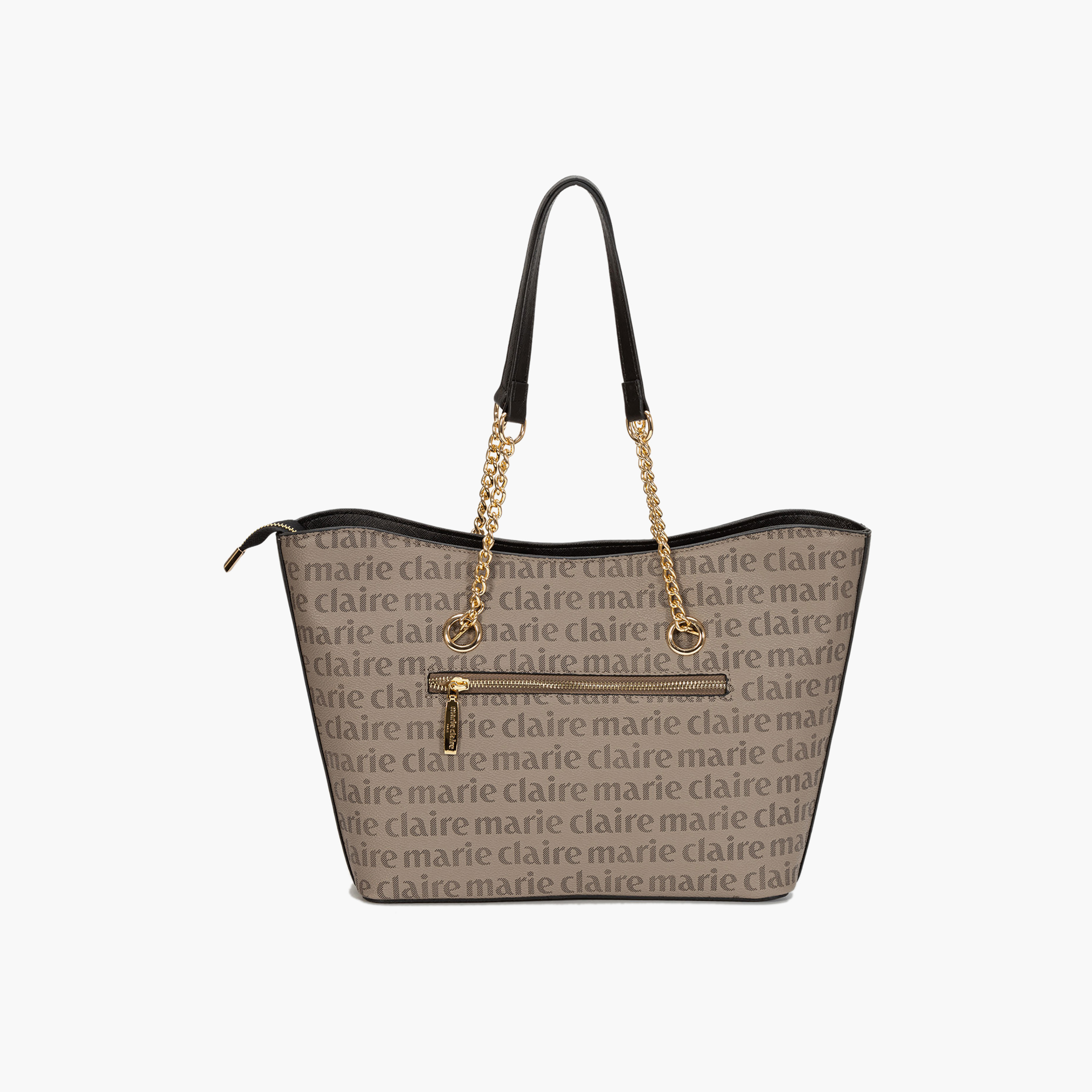 حقيبة كتف من ماري كلير تيدرا بمزين مونوغرام وحزام سلسلة-women-bagsandwallets-handbags-image-3