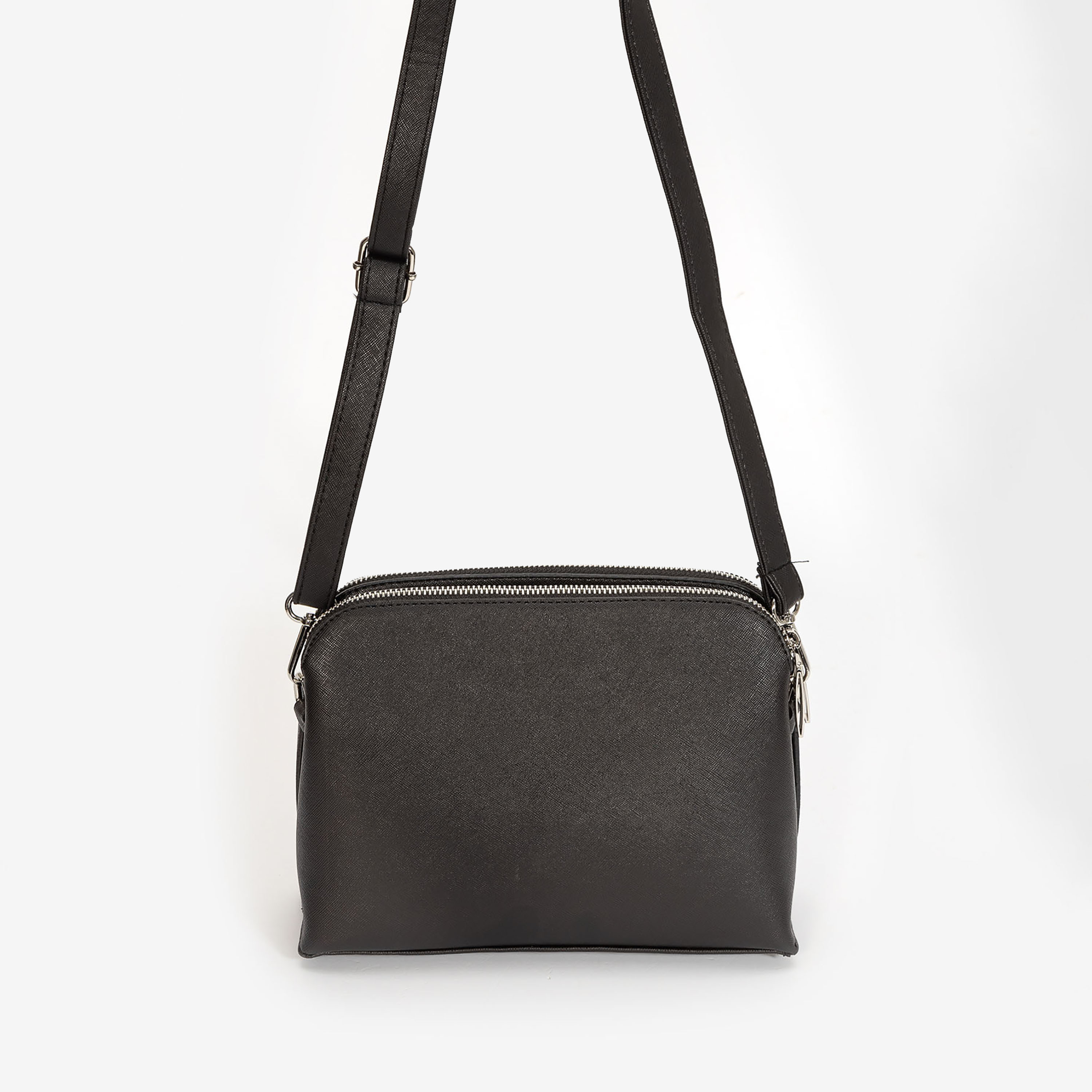 حقيبة كتف من ماري كلير أزاليا بمزين مونوغرام وحزام قابل للفصل والتعديل-women-bagsandwallets-handbags-image-3