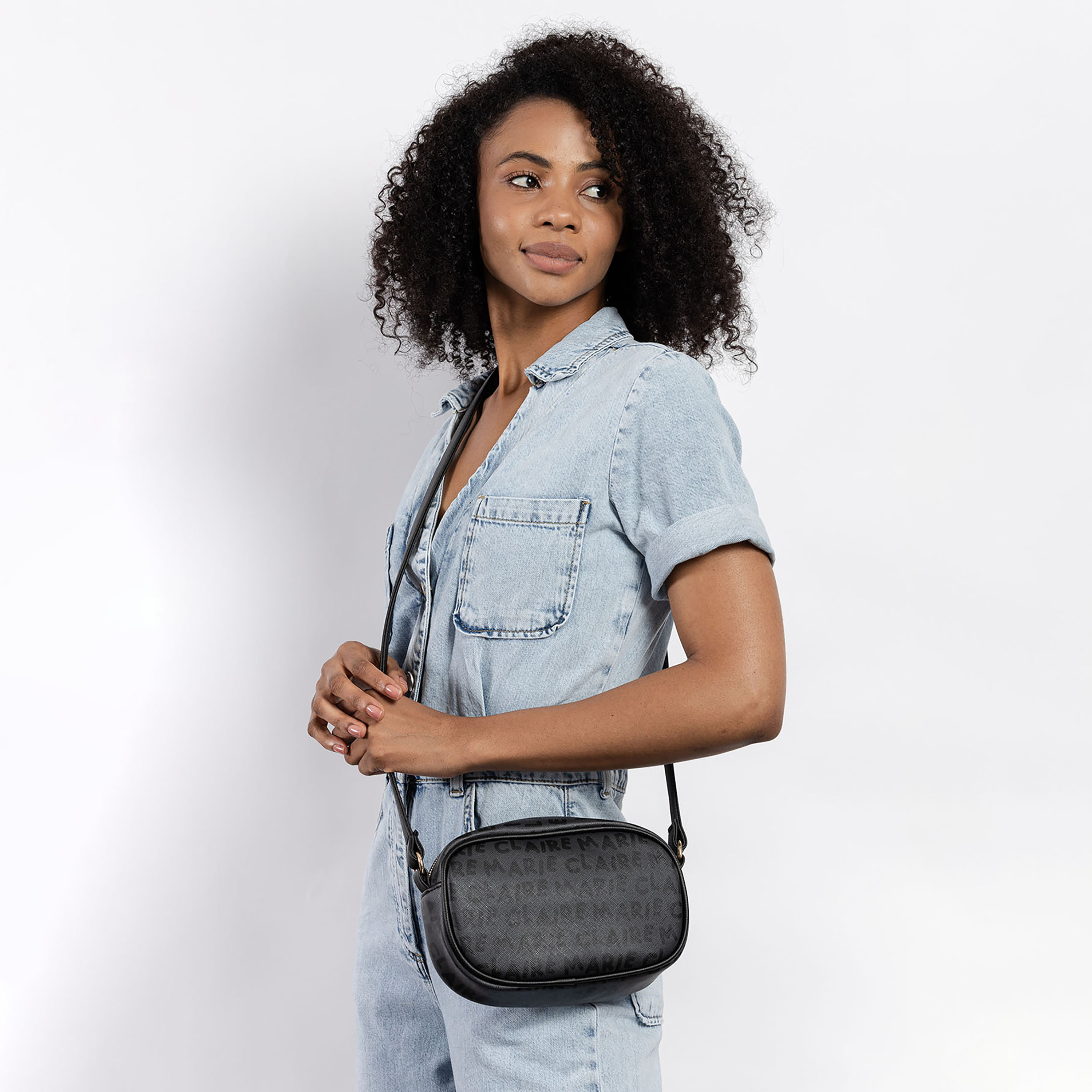 حقيبة كتف من ماري كلير ذو مارينا مونوغرام مع مزين-women-bagsandwallets-handbags-image-4
