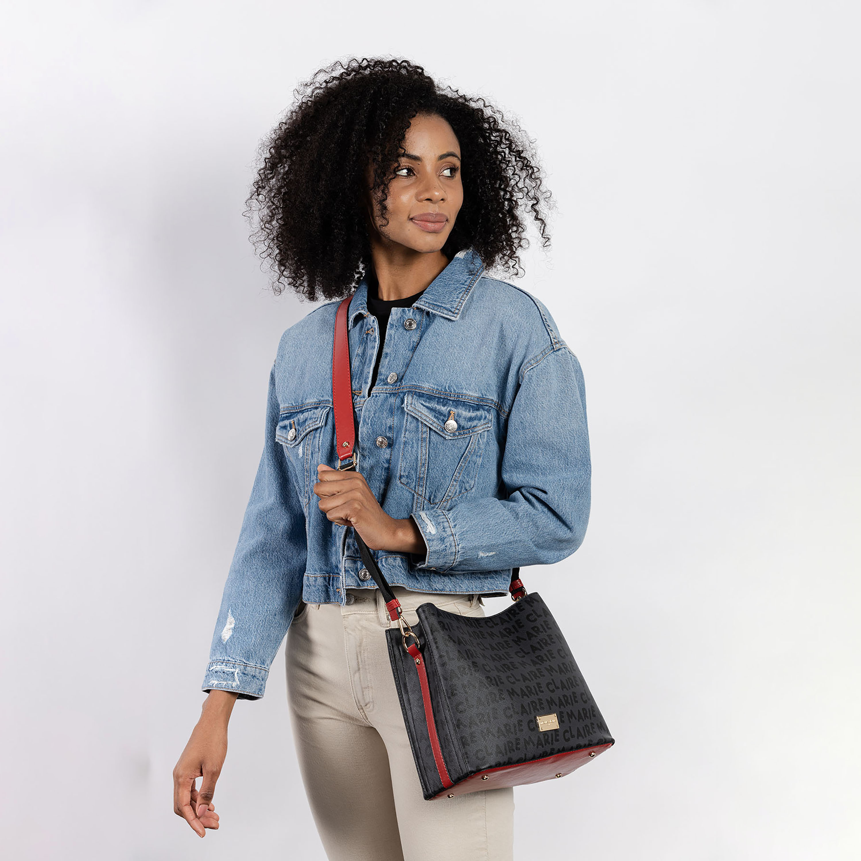 حقيبة كتف من ماري كلير لي بمزين مونوغرام وحزام قابل والتعديل-women-bagsandwallets-handbags-image-4