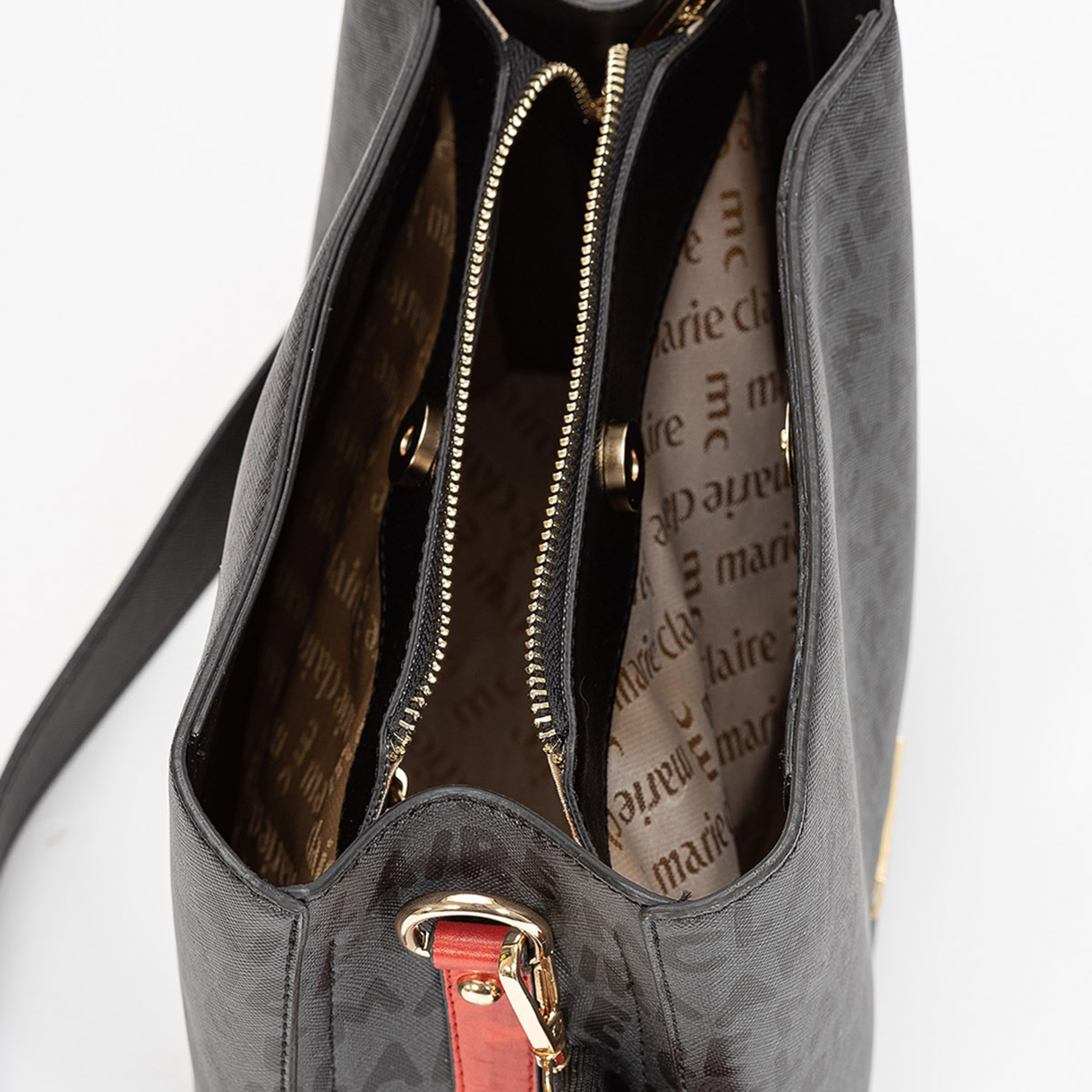 حقيبة كتف من ماري كلير لي بمزين مونوغرام وحزام قابل والتعديل-women-bagsandwallets-handbags-image-6