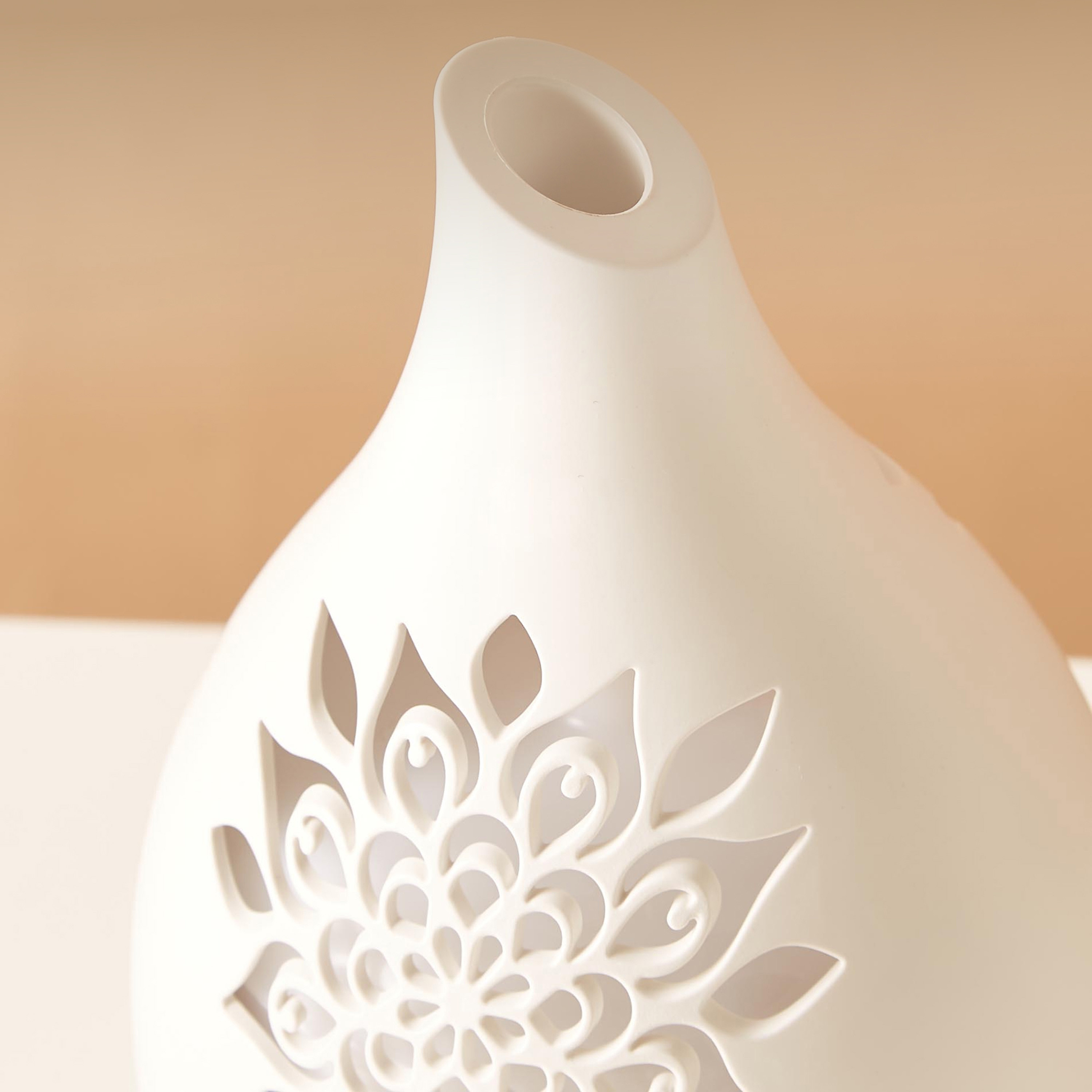 Jasmine Cutwork Detail Aroma Diffuser - 100 ml-household-homefragrance-airrevitalisersandhumidifiers-image-3