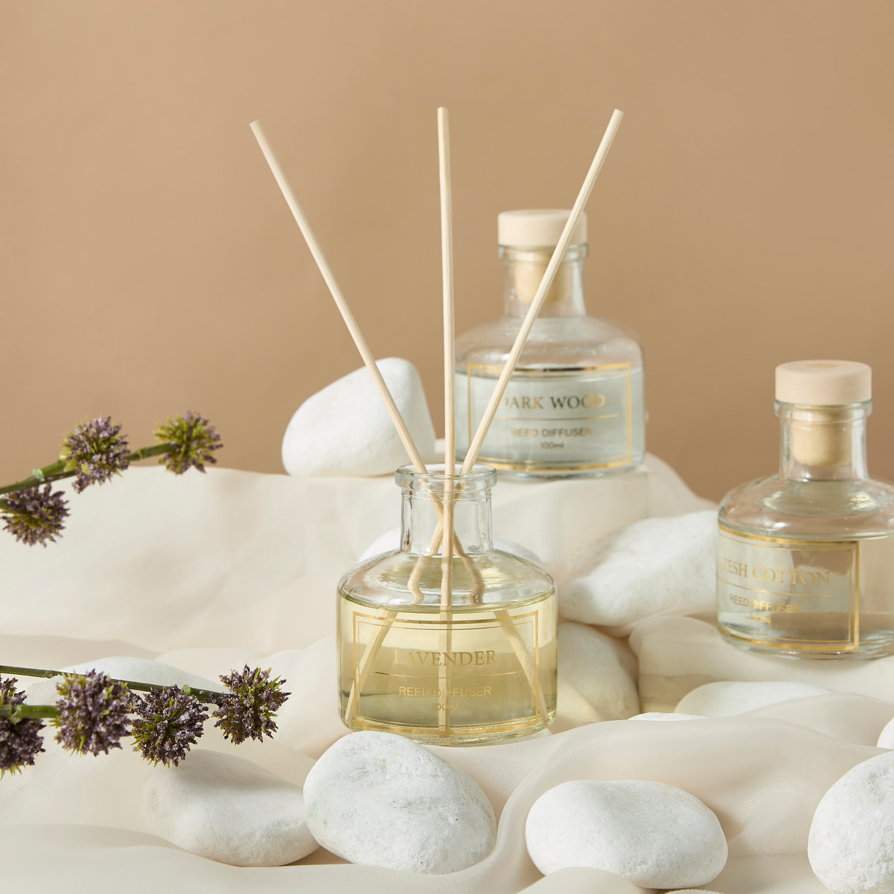 Grandeur Lavender Reed Diffuser - 100 ml-household-homefragrance-reeddiffusers-image-1