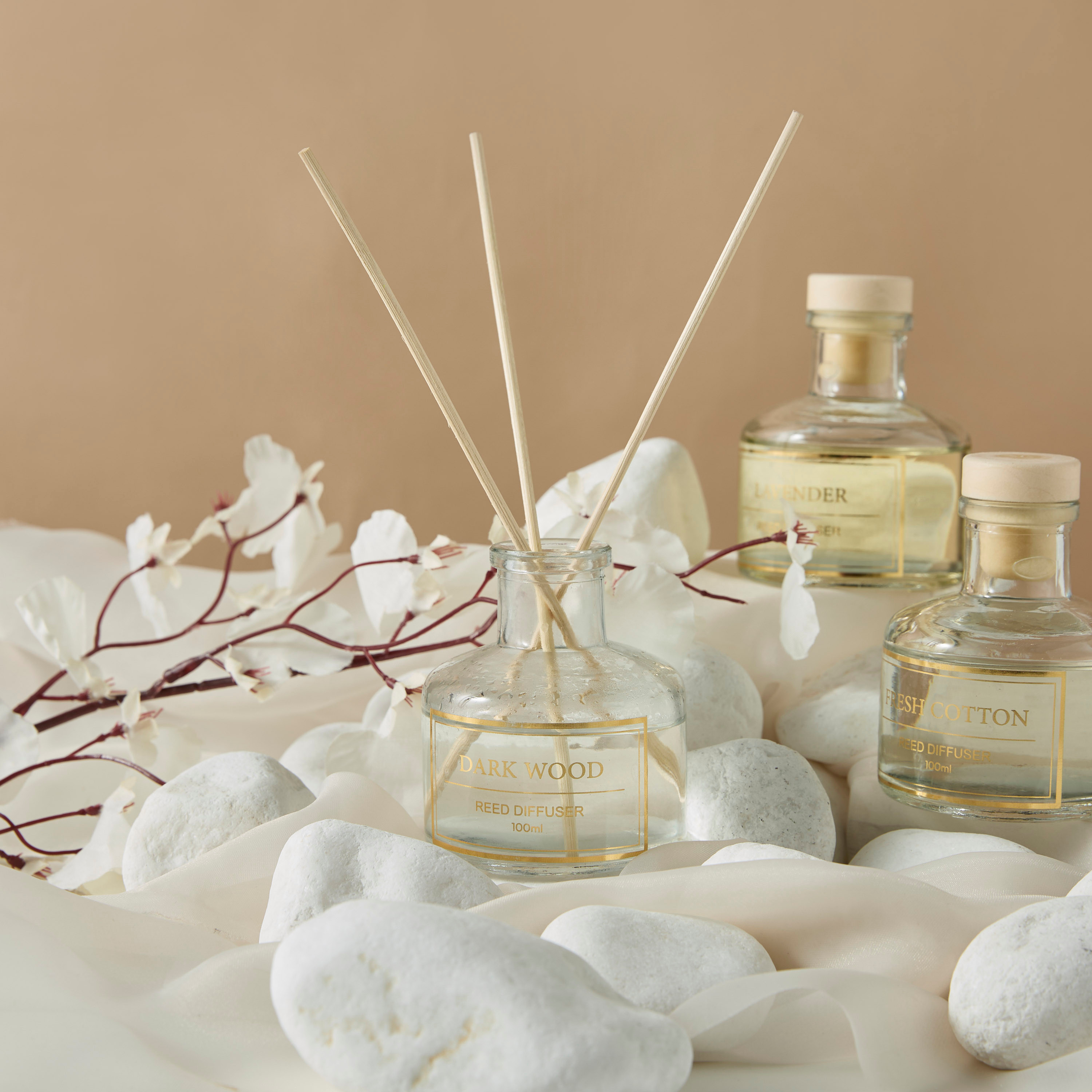 Grandeur Darkwood Reed Diffuser - 100 ml-household-homefragrance-reeddiffusers-image-1