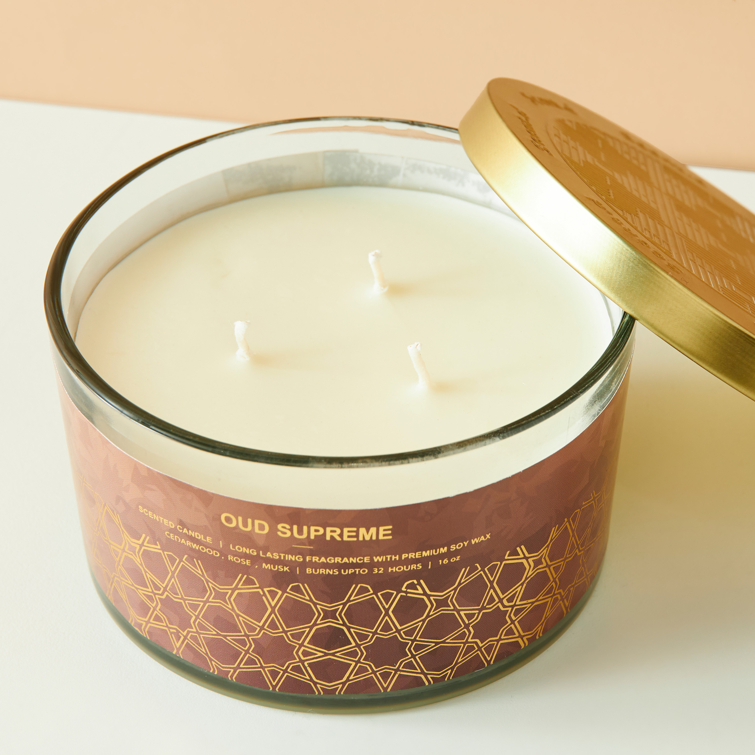 Scent.d Oud Supreme 3-Wick Jar Candle - 16 oz-household-homefragrance-candles-image-3