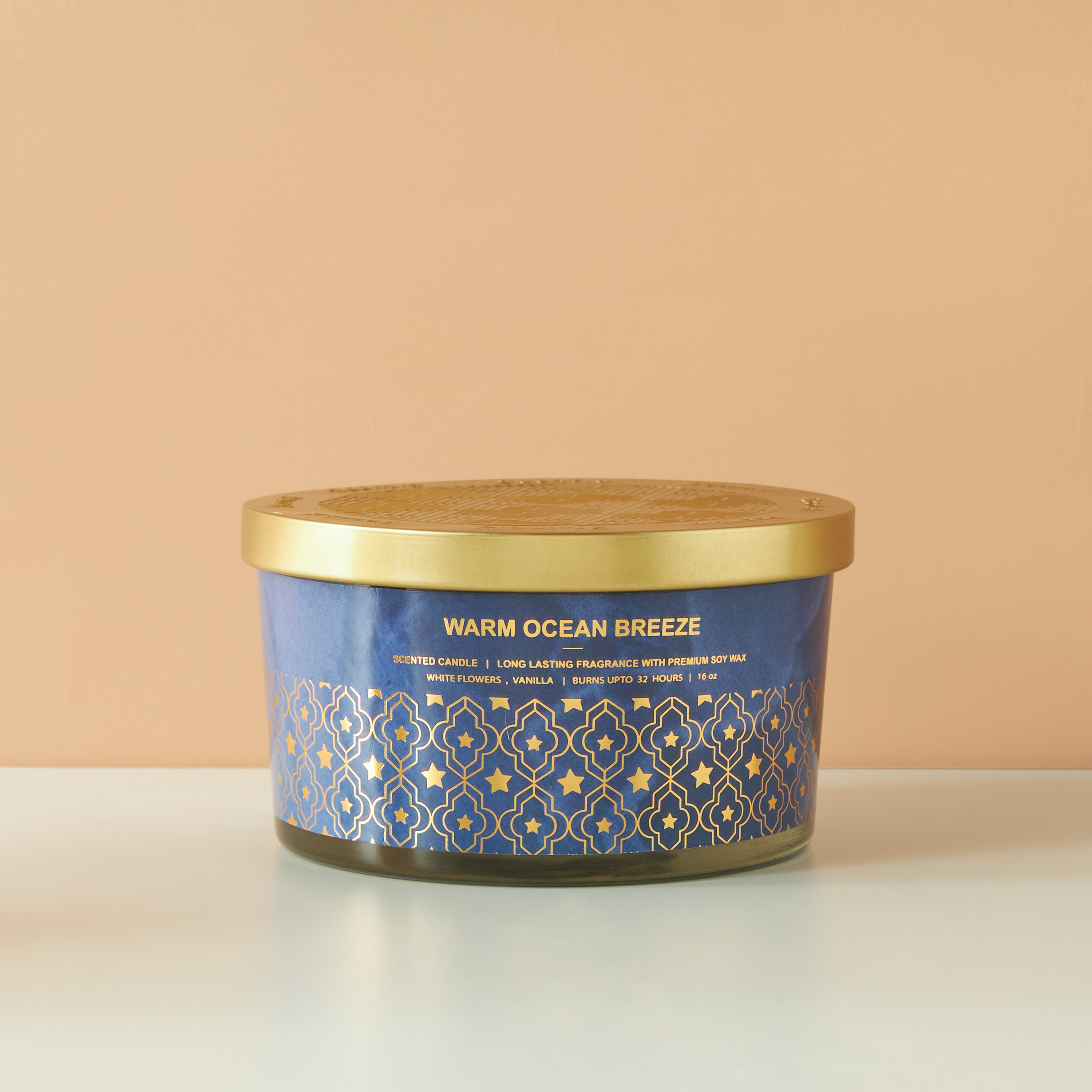 Scent.d Warm Ocean Breeze 3-Wick Jar Candle - 16 oz-household-homefragrance-candles-image-2